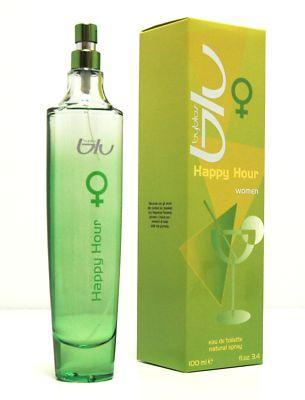 Blu Happy Hour Eau de Toilette Spray for Women - Fresh Floral Fragrance | Perfect for Date Night, Office & Everyday Wear