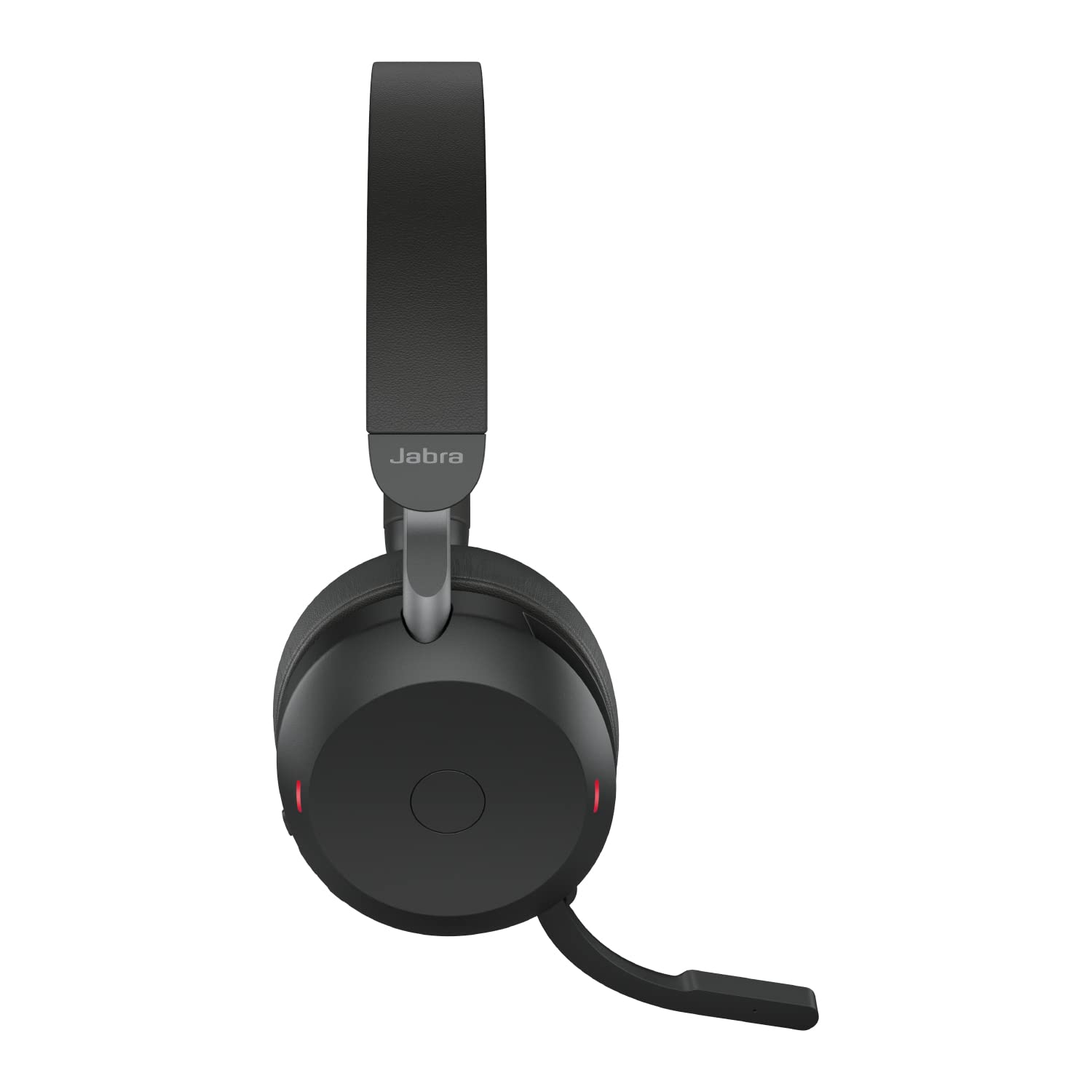Jabra Evolve2 75 Wireless PC Headset with 8-Microphone Technology - Adjustable ANC Stereo Headphones, USB-A Bluetooth Adapter & UC Compatible - Black - Perfect for Home Office, Remote Work & Video Conferencing