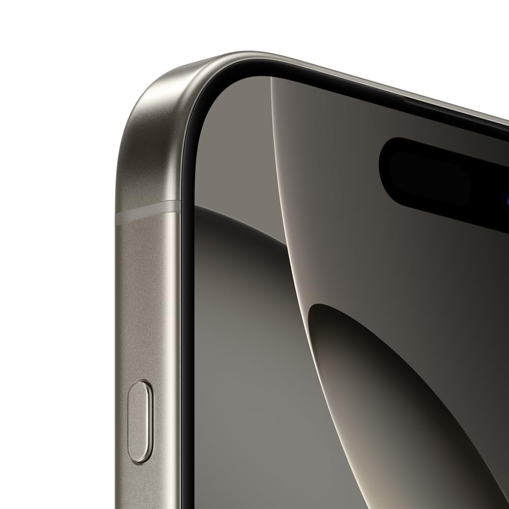 Apple iPhone 16 Pro Max 256GB - Natural Titanium | Premium Smartphone with Pro Camera & Long Battery Life | Perfect for Business Professionals & Travel Photographers