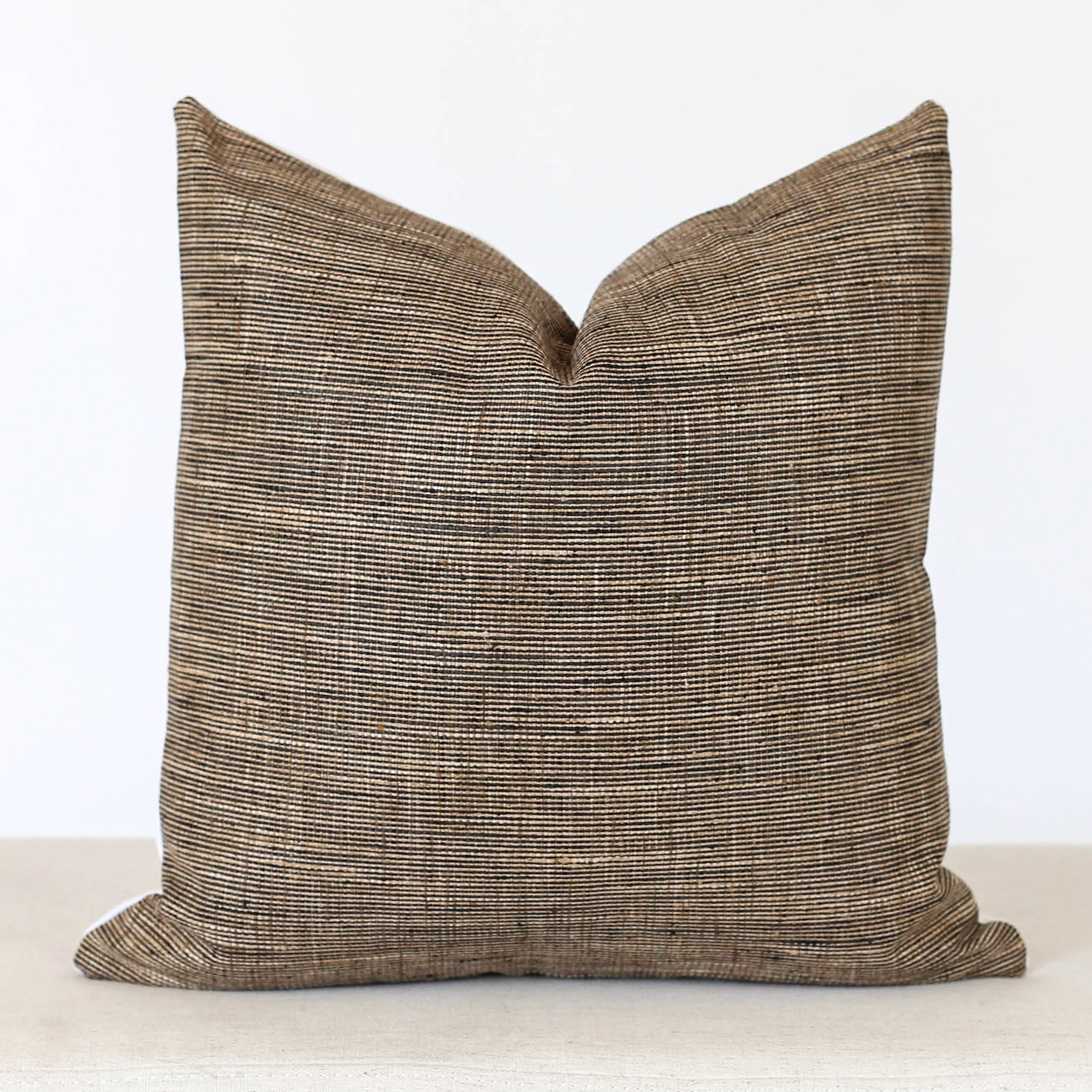 Premium Winston Pillow Cover - Soft & Breathable Cotton Pillowcase for Bedroom, Living Room & Sofa - Home Decor & Comfort Upgrade