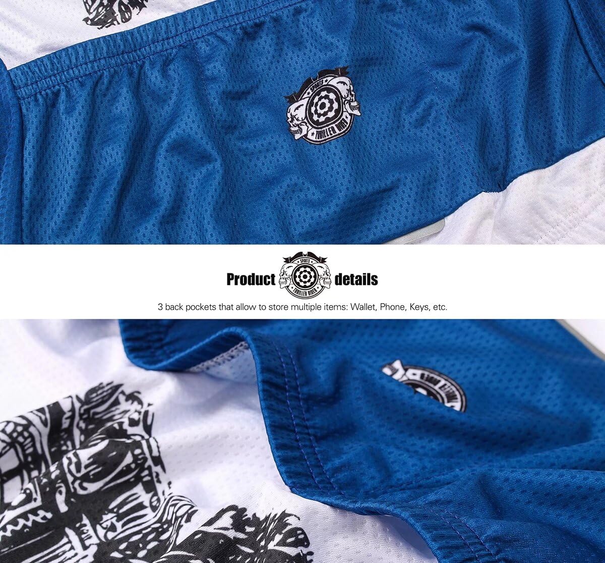 Men's Mountain Bike Short Sleeve Cycling Jersey - Breathable & Quick-Dry for Outdoor Sports | Perfect for Trail Riding, Road Cycling & Adventure Racing