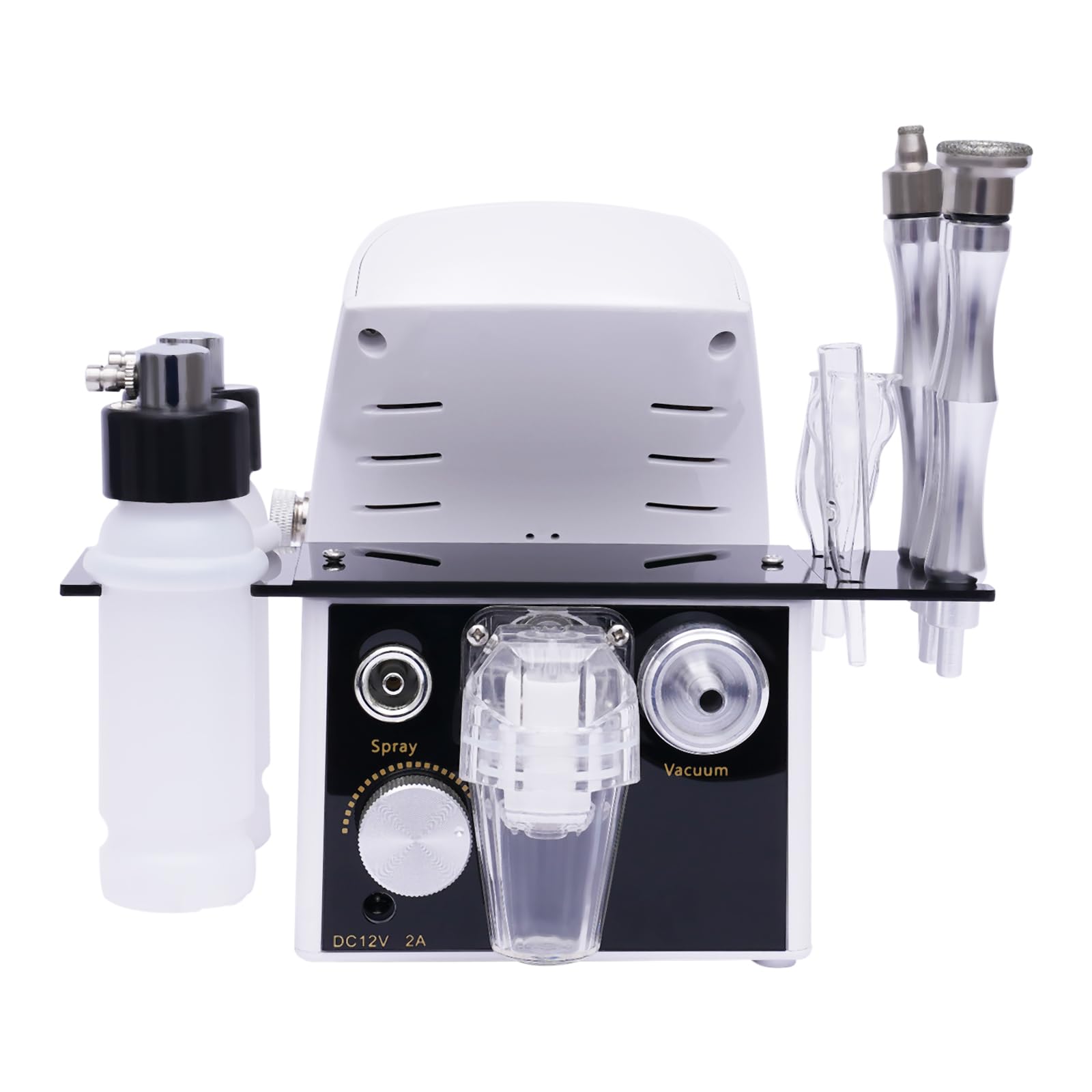 Professional 3-in-1 Diamond Microdermabrasion Machine with Touch Screen & 9 Sculpting Heads - At-Home Facial Skin Care Device for Exfoliation, Wrinkles & Blackheads | Perfect for Spa, Salon & Personal Skincare Routine