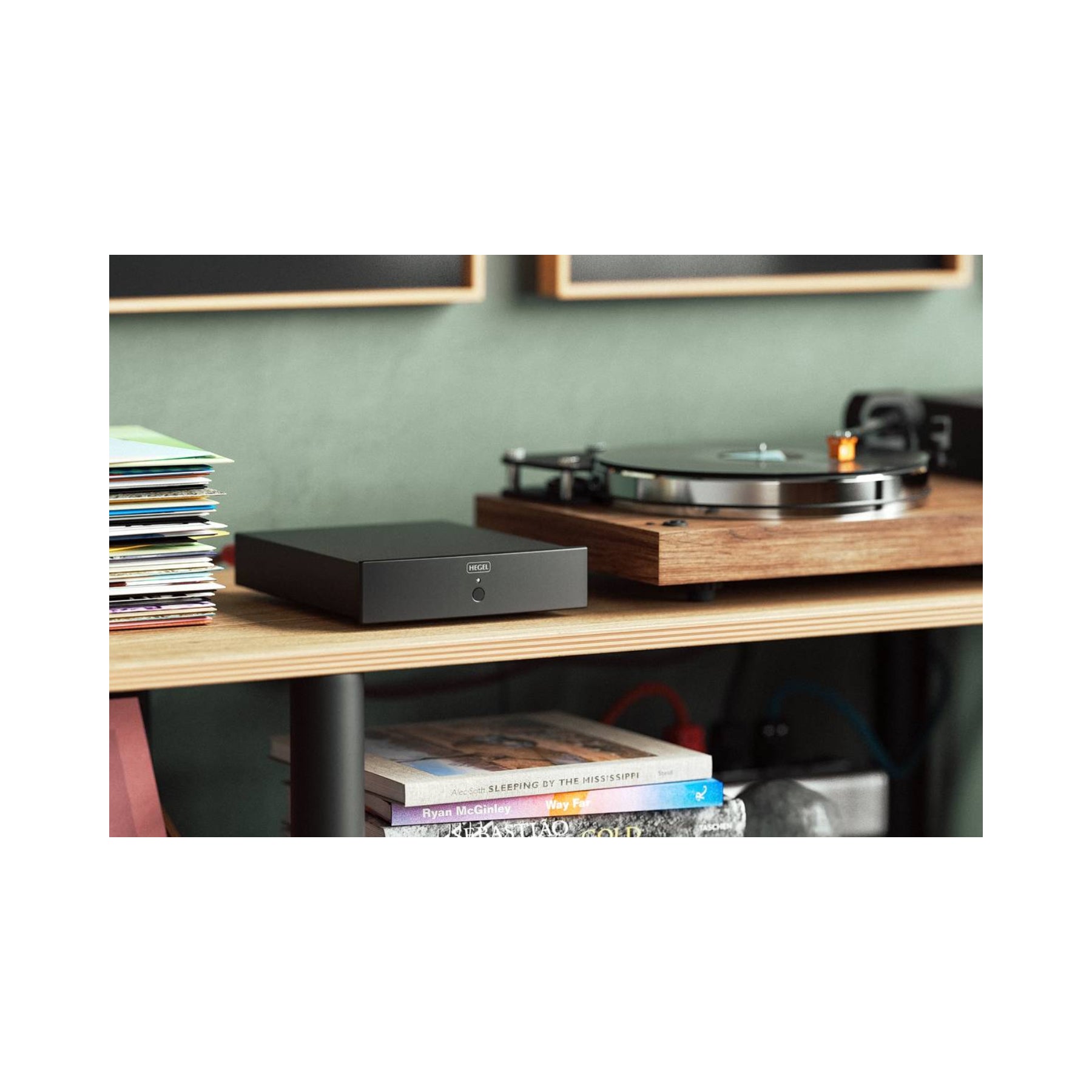 Hegel V10 MM MC Phono Preamplifier - High-End Turntable Preamp for Vinyl Records - Perfect for Home Audio & Hi-Fi Systems