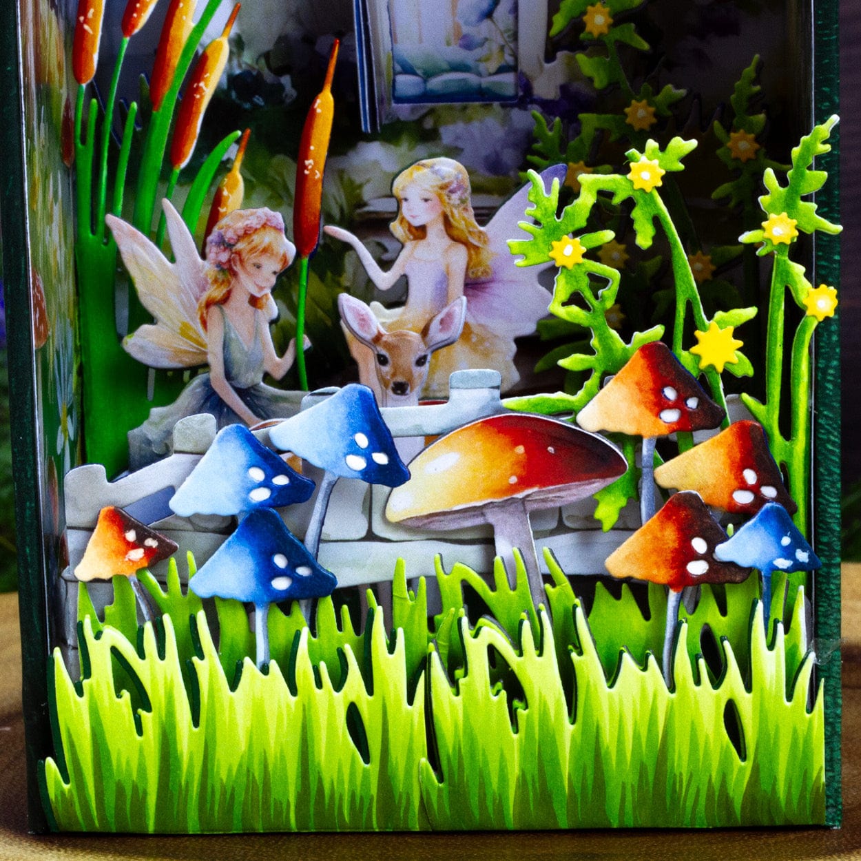 Mystic Nook Fairytale Decorative Card & Foil Fusion Refill Set 5893e - Perfect for Scrapbooking, DIY Crafts, and Home Decor Projects