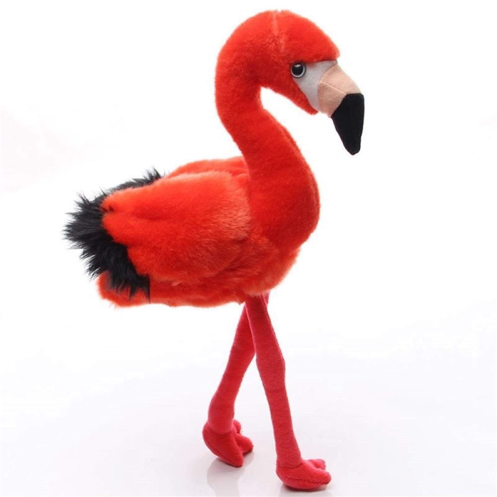 **38cm Soft Flamingo Stuffed Animal Plush Toy - Cute Red Flamingo Gift for Kids & Adults, Perfect for Birthday Presents, Home Decor, and Nursery Room Accents**