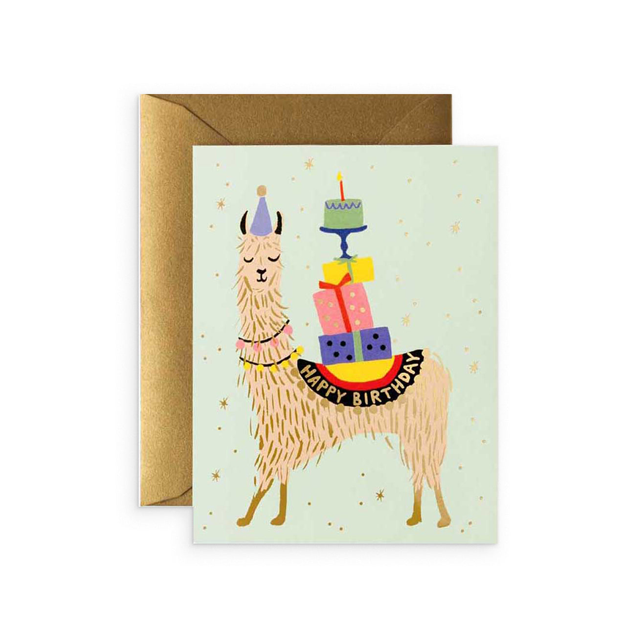 Funny Llama Birthday Greeting Card - Cute Animal Themed Birthday Card for Friends & Family - Perfect for Birthdays, Parties & Special Occasions