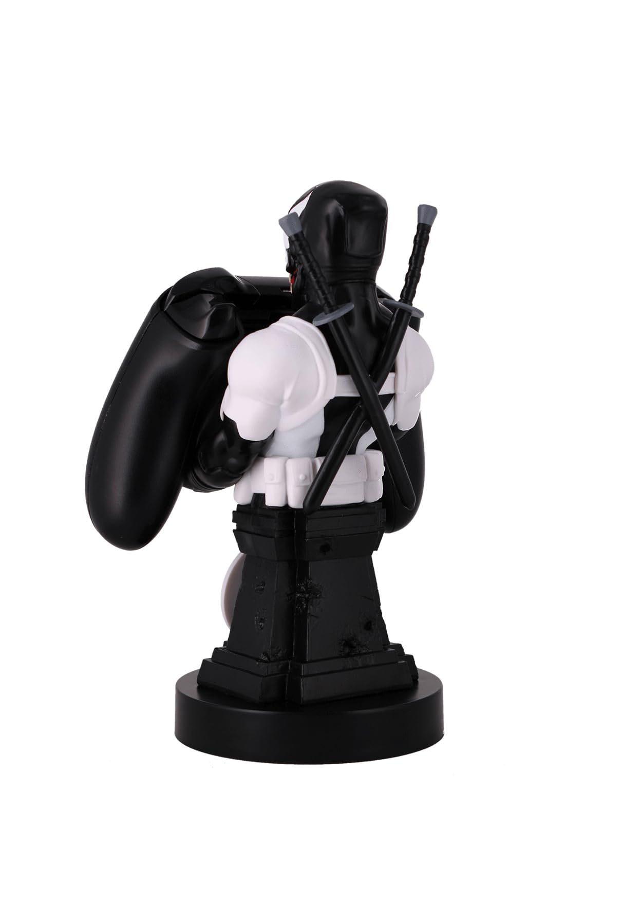 Deadpool Venom Back in Black Gaming Controller & Phone Stand - Officially Licensed Cable Guys Figure for PS5, Xbox & Mobile Gaming Setup | Perfect for Game Room Decor & Desk Organization