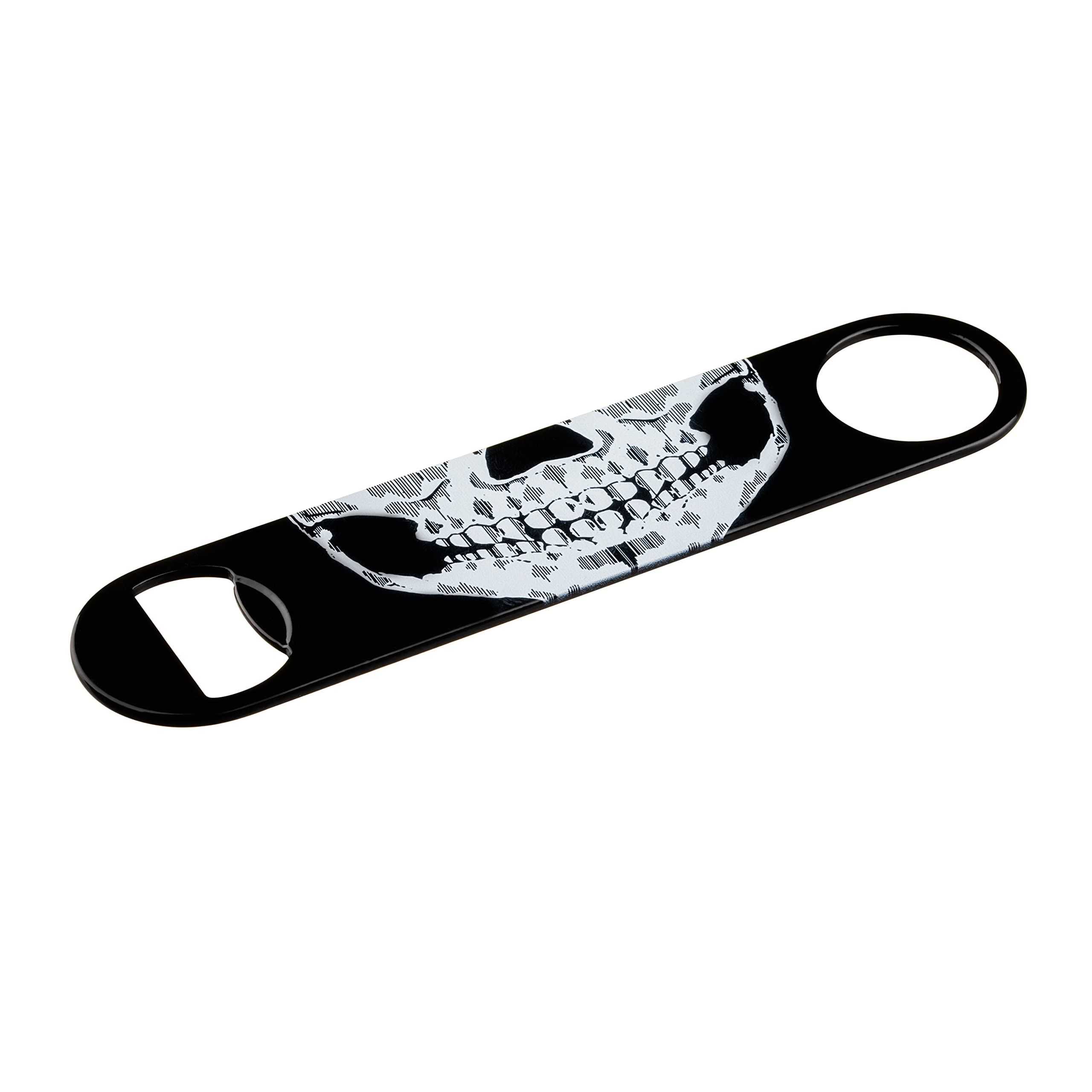 Premium Skull & Skeleton Bottle Opener - Heavy Duty Powder Coated Steel - Perfect for Halloween Parties, Bars, and Home Decor - Unique Gift for Beer Lovers