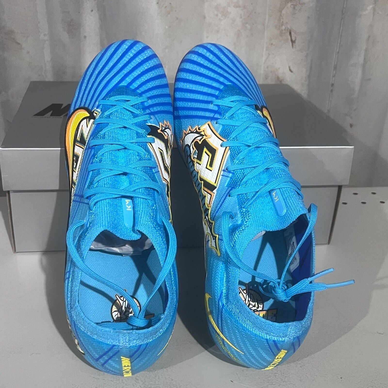 Nike Mercurial Zoom Vapor 15 Elite KM FG Soccer Cleats - Kylian Mbappe Signature Football Shoes for Firm Ground - Lightweight Speed Boots for Men's Professional Matches & Training