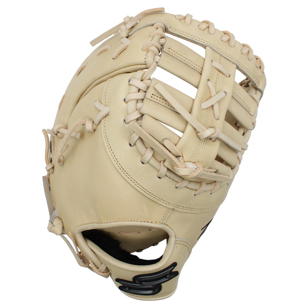 Z9 Maestro Baseball First Base Mitt – 12.5” to 13” Right & Left Hand Throw – Premium Leather Glove for Baseball Players, Coaches & Training – Ideal for Infield Practice, Games & Fielding Drills
