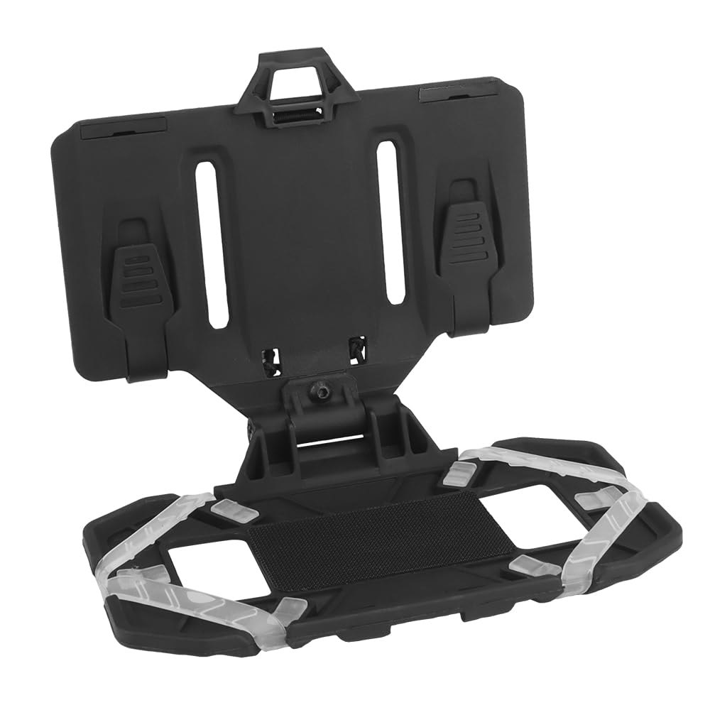 Tactical MOLLE Phone Holder with H-Harness Strap - Universal Shoulder Mount for Smartphones 4.7
