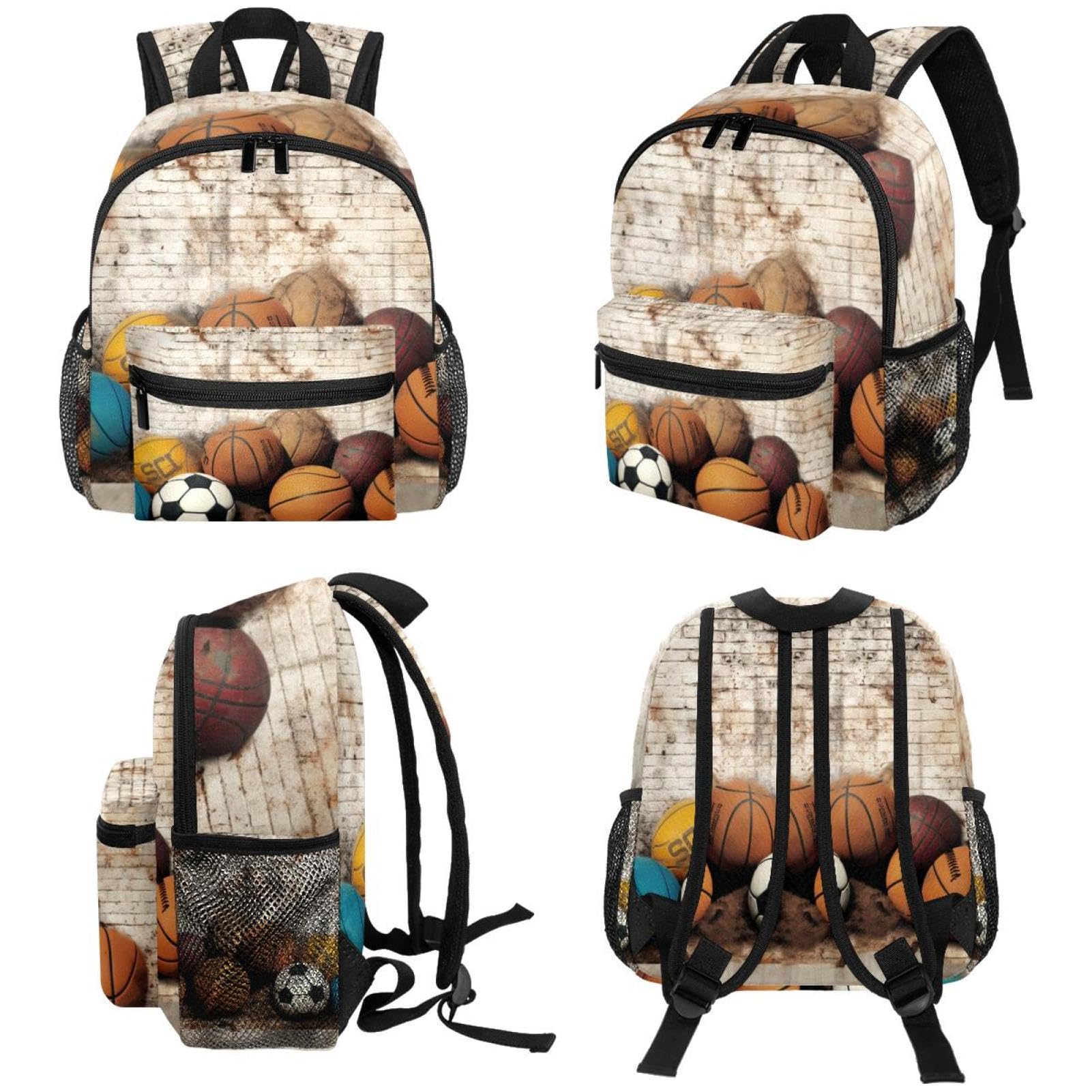Stylish Travel Backpacks for Women & Men - Durable Sports Backpack for Basketball, Football, Baseball - Perfect for Gym, School, Hiking & Outdoor Adventures