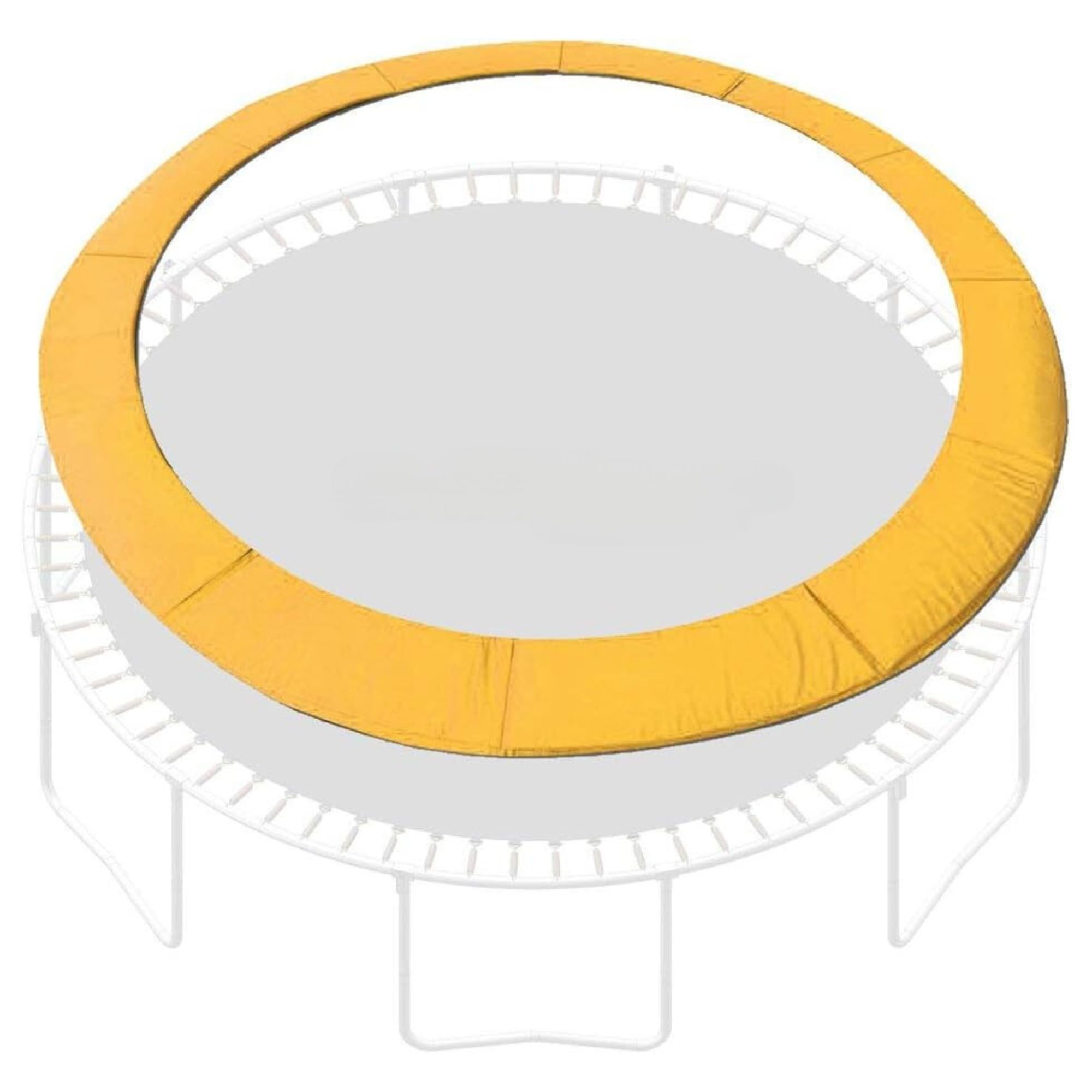 SkyBound Universal Replacement Trampoline Safety Pad - Heavy Duty 12ft 14ft 15ft Round Trampoline Cover - No Pole Holes - UV Resistant (Multiple Colors) - Perfect for Backyard, Park & Outdoor Family Fun