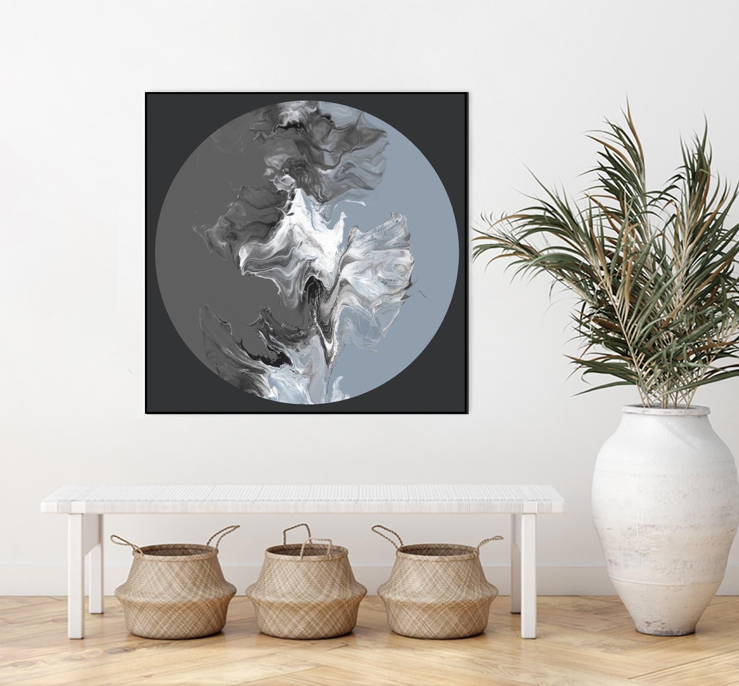 Centered Composed II - Premium Wall Art Canvas Print for Home & Office Decor | Modern Abstract Painting for Living Room, Bedroom, and Workspace