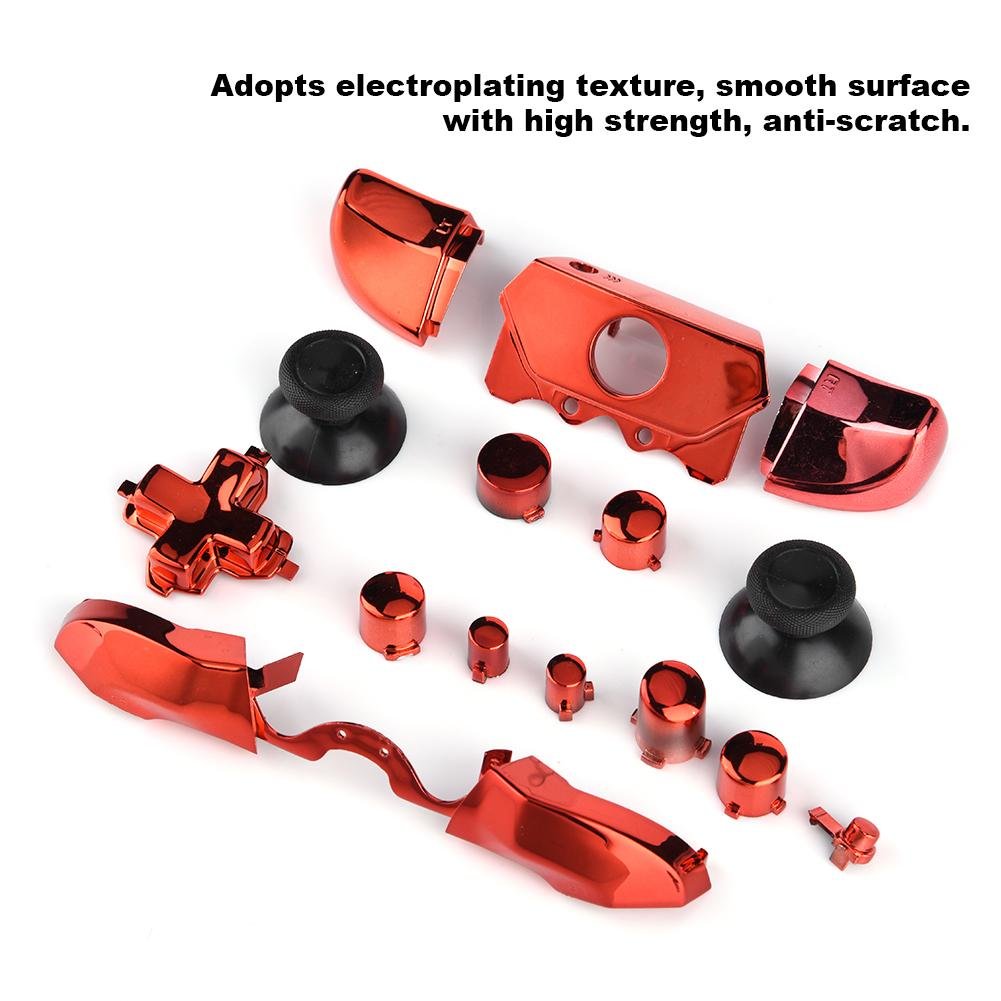 Xbox One Controller Replacement Buttons - Full Button Set Mod Kit with 3.5mm Jack | Compatible with Xbox One S/X/Elite | DIY Repair & Customization for Gaming Enthusiasts