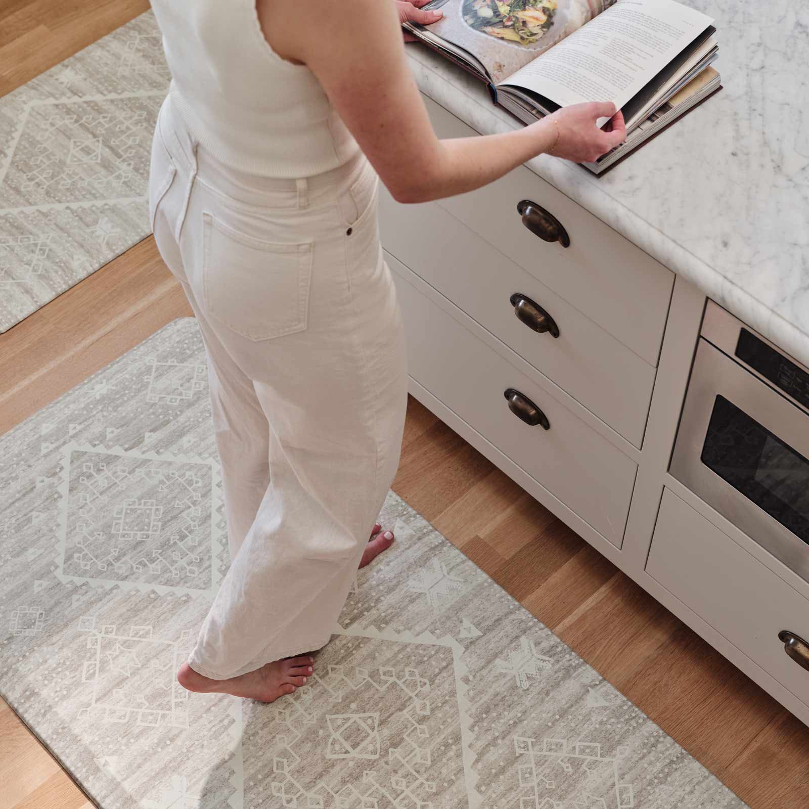 Nama Standing Mat | Ula - Premium Anti-Fatigue Floor Mat for Home & Office - Comfortable Standing Support for Workstations, Kitchens, and Standing Desks