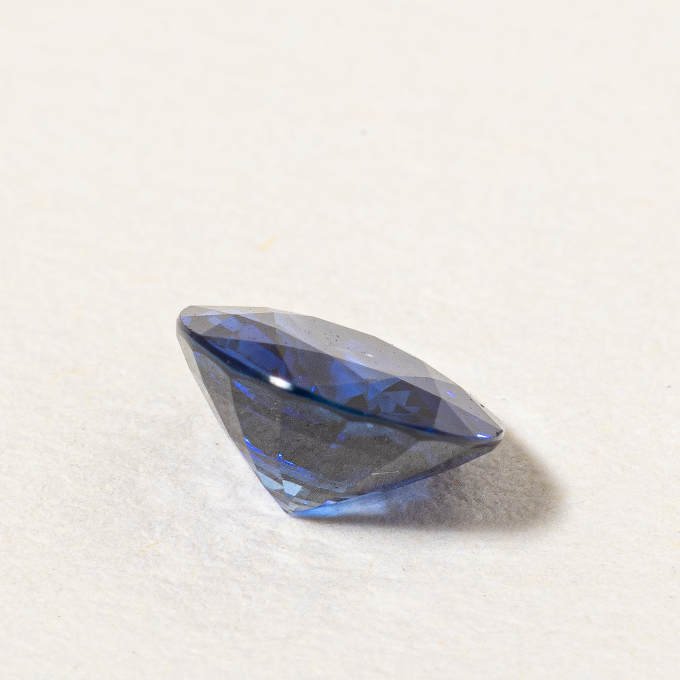 0.78ct Round Cut Loose Sapphire Gemstone for Jewelry Making - Engagement Rings, Earrings & Necklaces | Natural Blue Sapphire for DIY Crafting & Fine Jewelry Designs