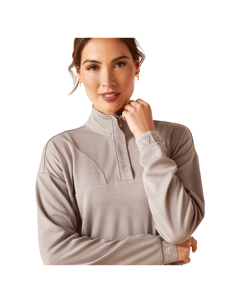 Ariat Breathe 1/2 Zip Sweatshirt for Men & Women - Lightweight Performance Pullover for Running, Hiking & Outdoor Activities