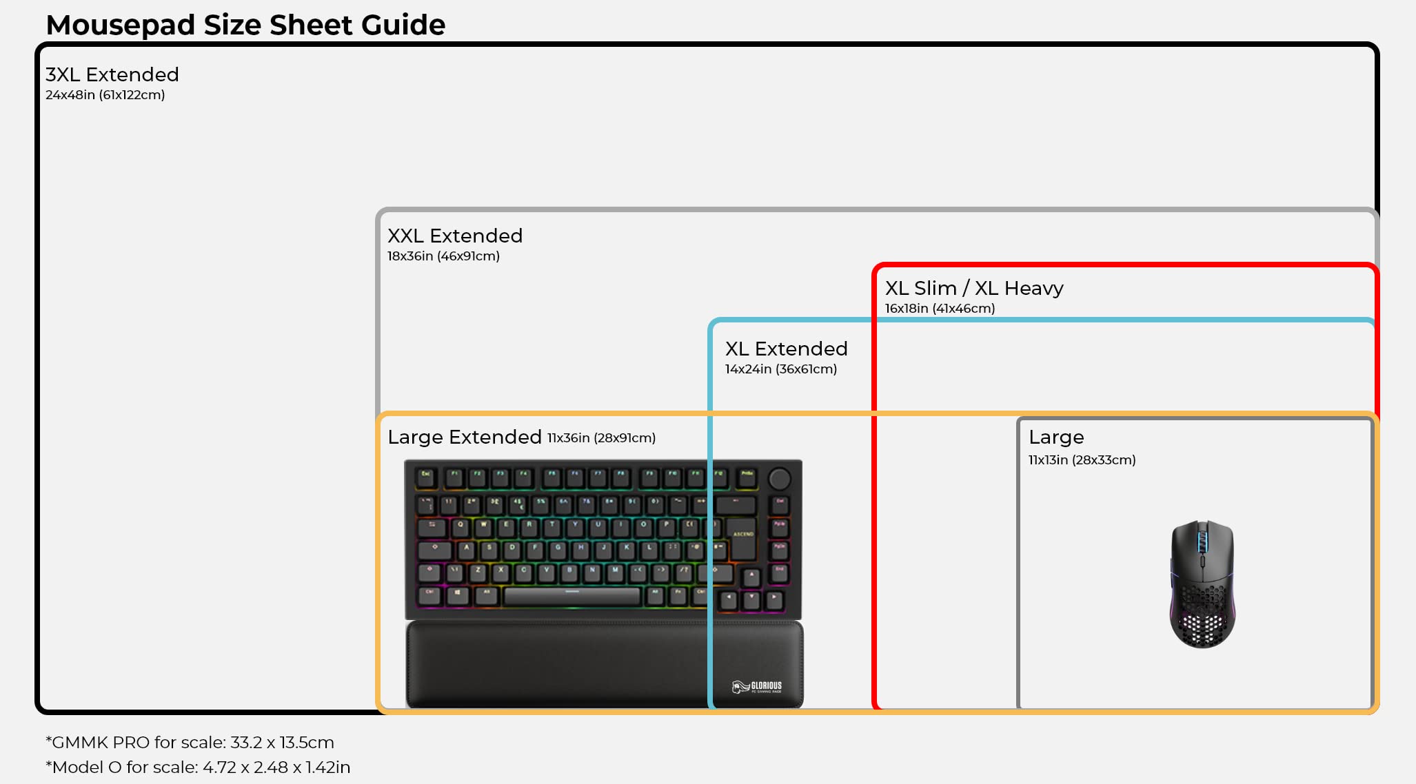 Glorious Gaming Cloth Mousepad XL (18.1