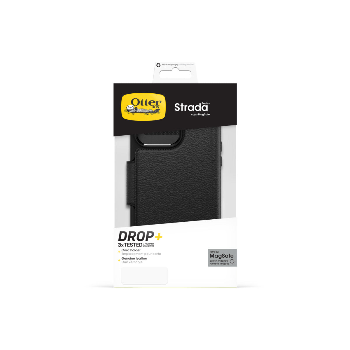 Otterbox Strada Series Magsafe Compatible Case for iPhone 15 Pro Max - Slim Protective Cover with Secure Grip for Everyday Use, Work & Travel