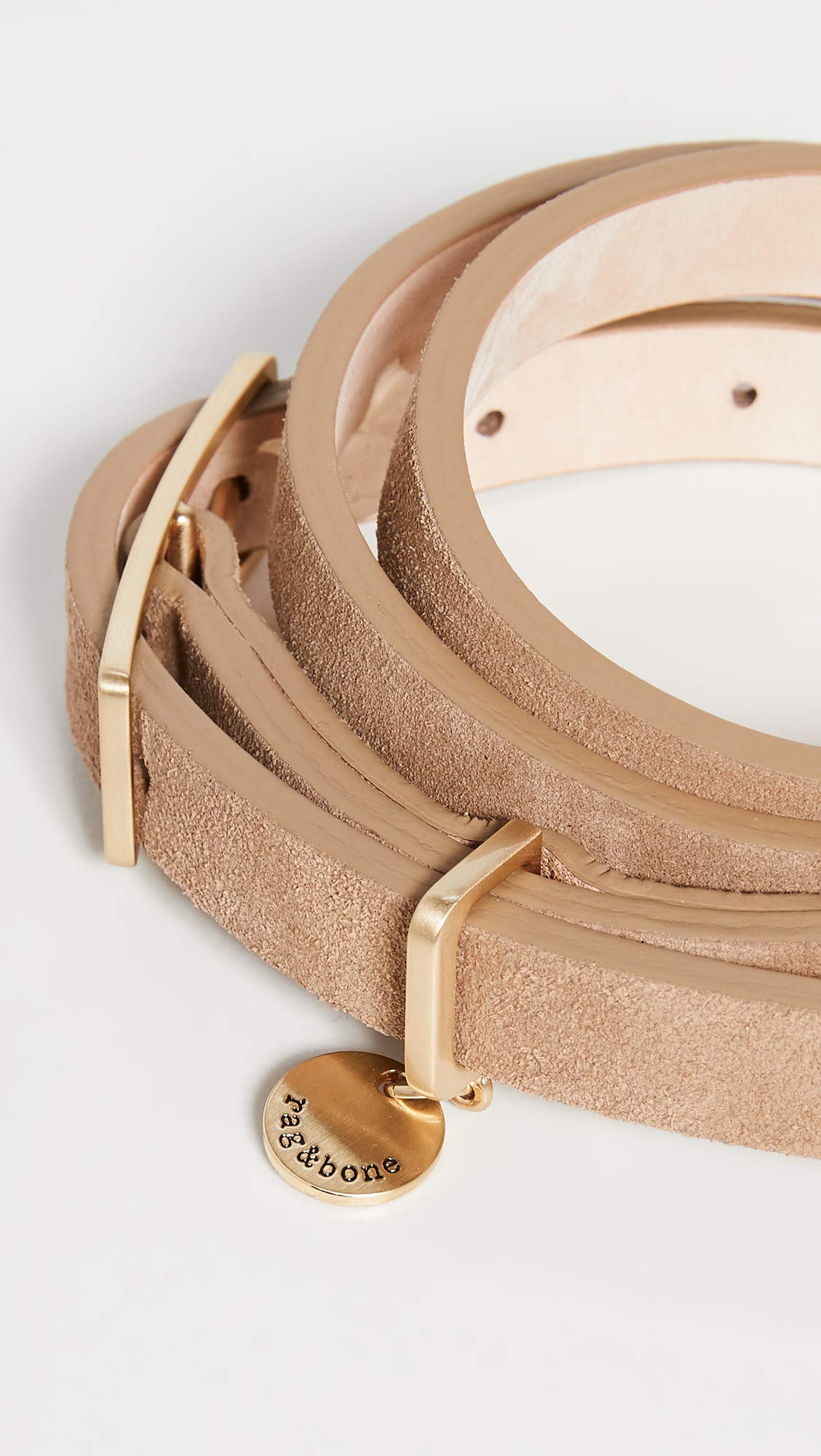 rag & bone Women's Baby Rebound Belt - Stylish Adjustable Waist Belt for Jeans & Dresses | Perfect for Casual Outfits & Office Wear