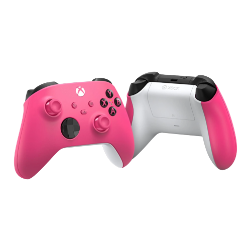 Original Xbox Wireless Controller - Pink | Compatible with Xbox Series X/S, Xbox One & PC | Ergonomic Design for Gaming Comfort | Perfect for Casual & Competitive Play