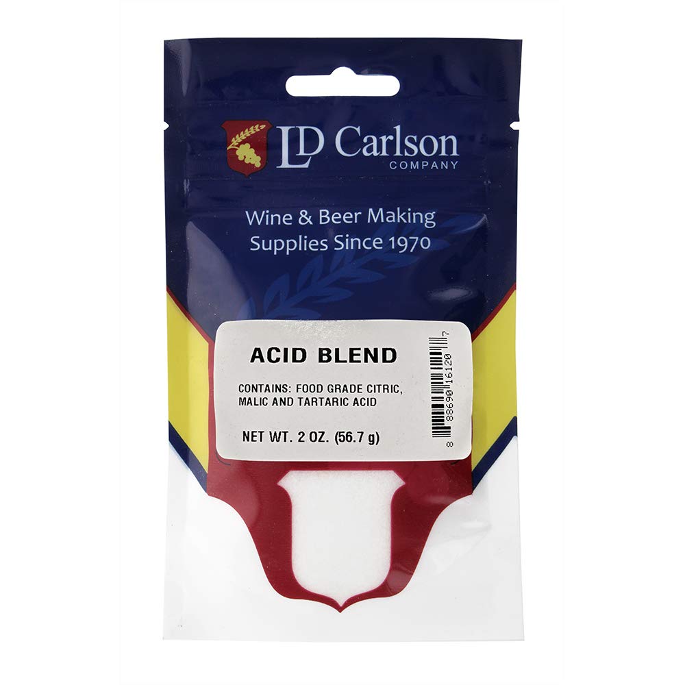 Home Brew Ohio Acid Blend - 2 oz | Wine & Beer Brewing pH Stabilizer | Perfect for Home Brewing, Winemaking & Craft Beer Production