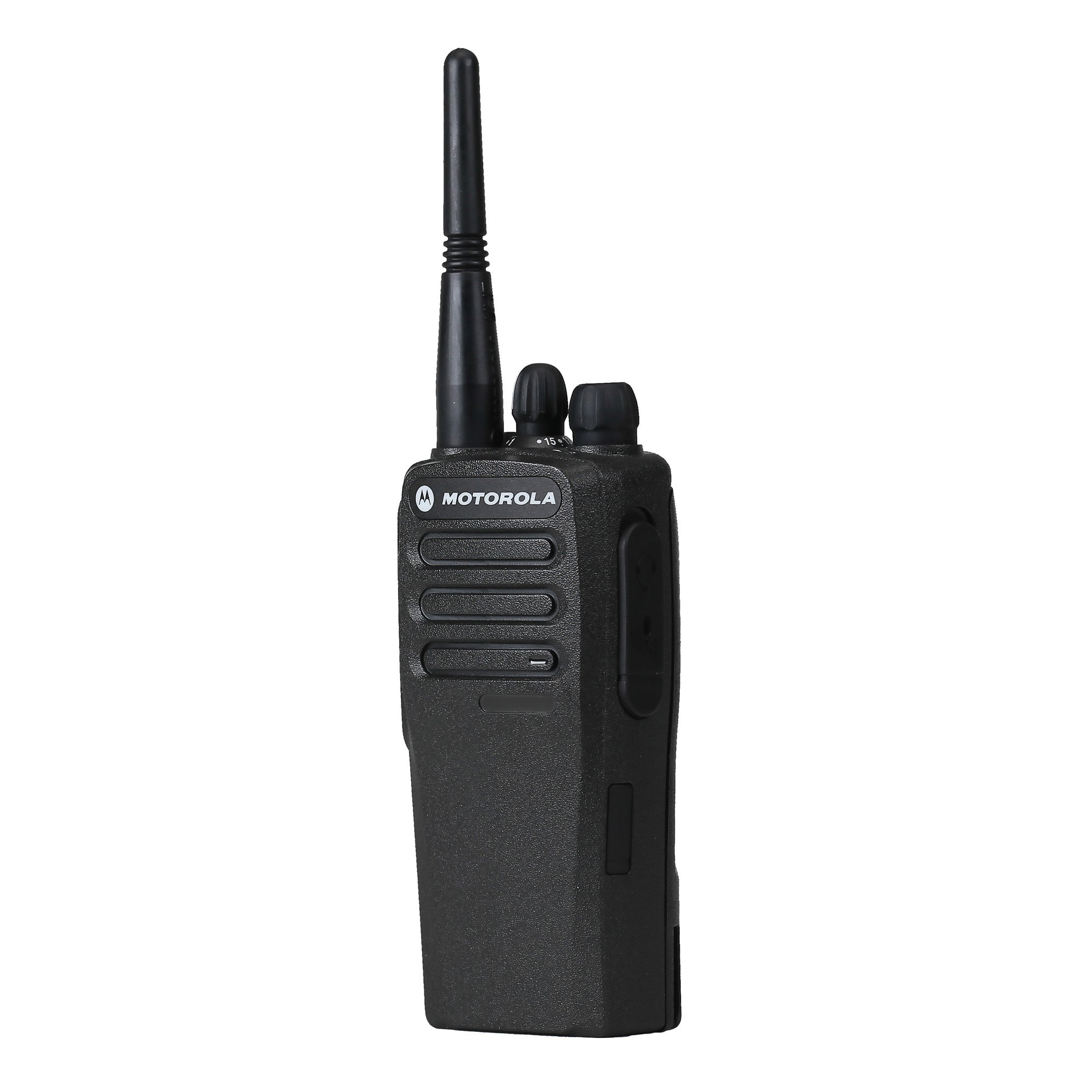 Motorola CP200d MotoTRBO 6-Pack Two-Way Radios with OEM Multi-Unit Charger & Speaker Microphones - Ideal for Construction, Security, and Event Communication