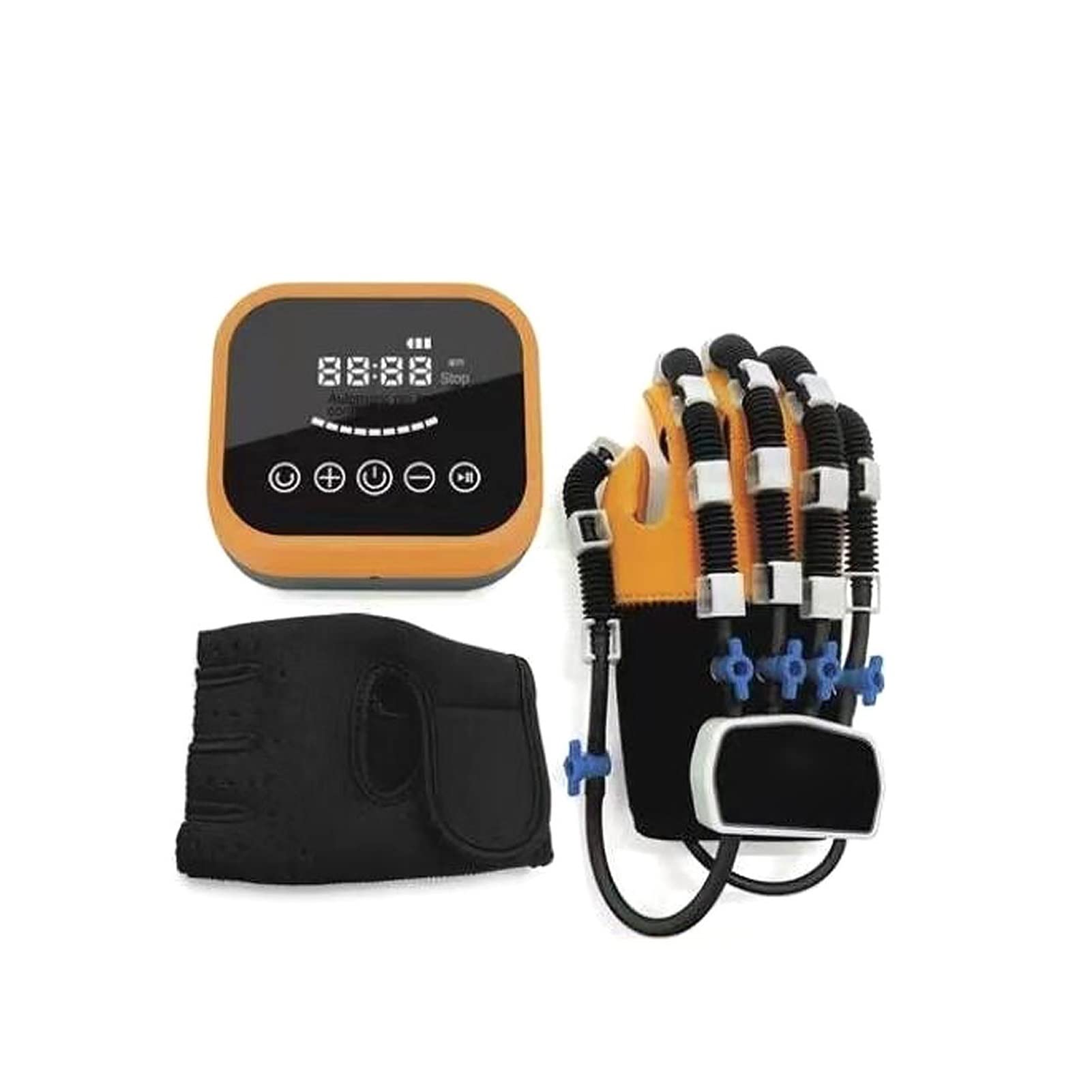 Rehabilitation Robot Gloves for Stroke & Hemiplegia - Hand Therapy Training Equipment to Improve Hand Dysfunction | Finger Orthosis Splint for Home & Clinical Use | Assist Patients in Independent Recovery Exercises