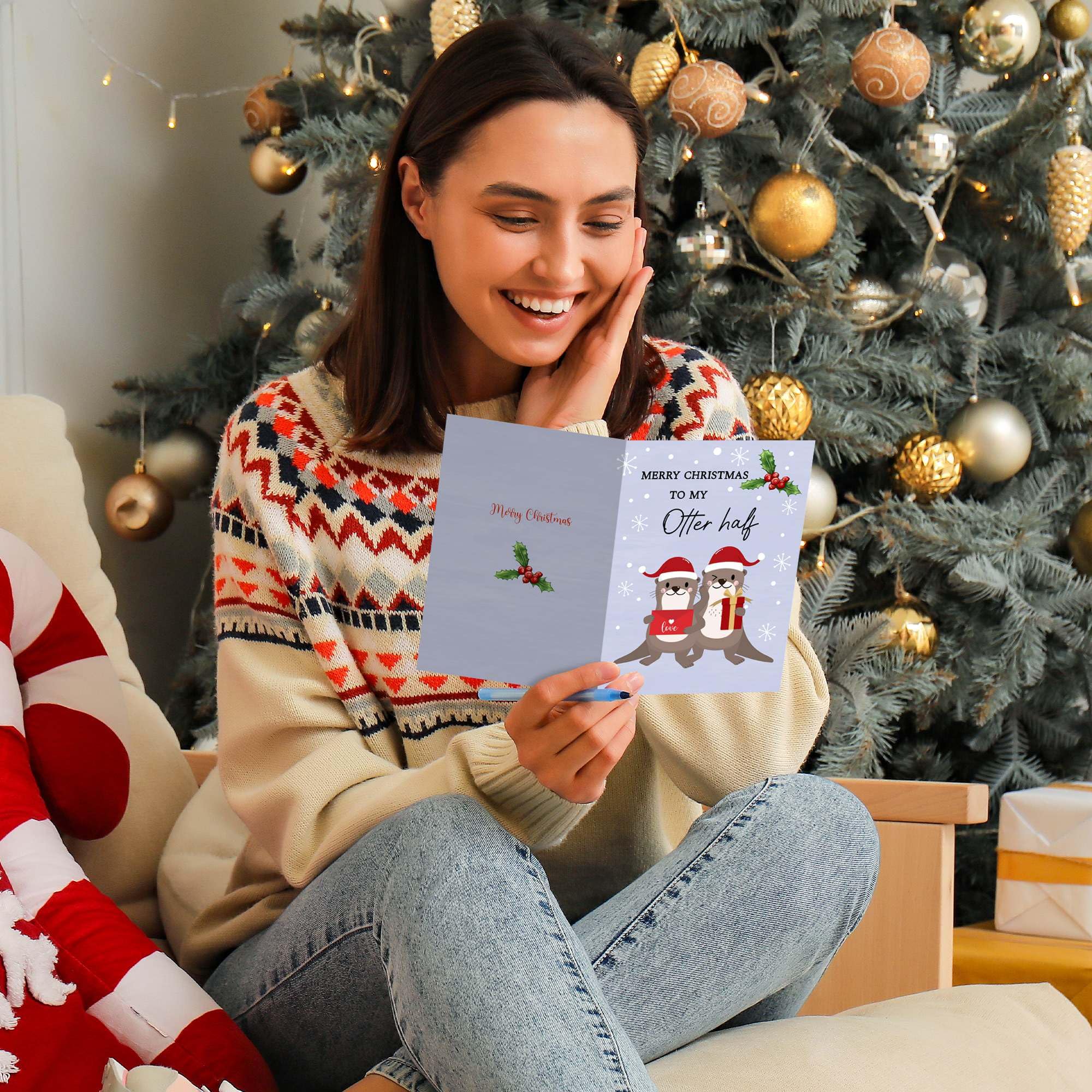 HiFuler Funny Christmas Cards - 5