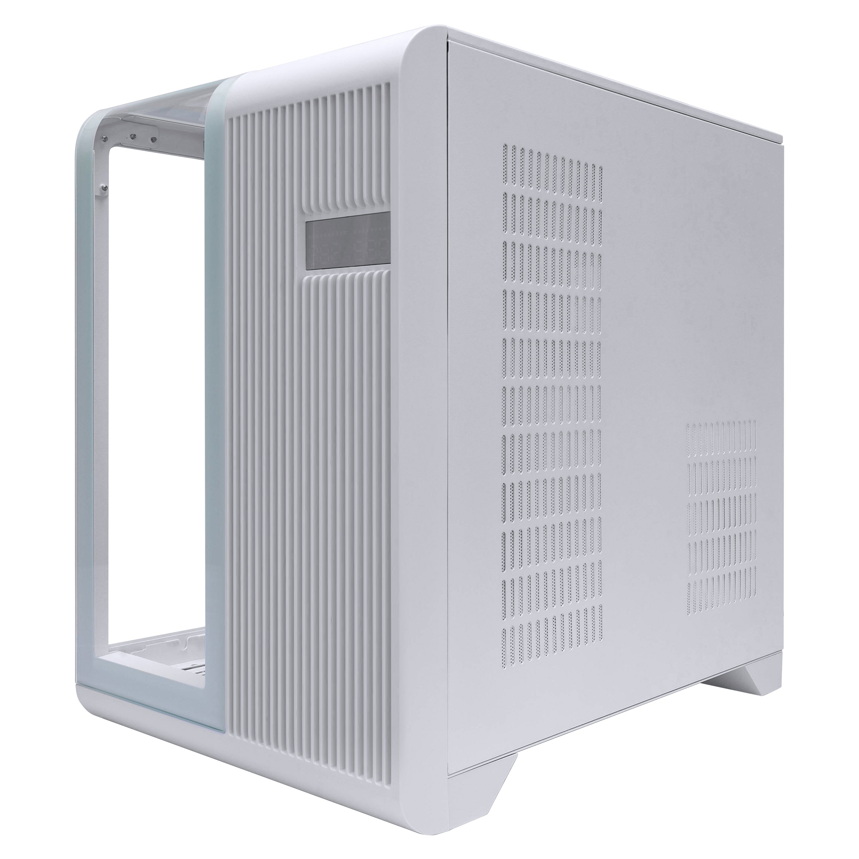1st Player RT5 M ATX ITX PC Gaming Case - Compact White Computer Case for High-Performance Gaming & Home Office Builds - Perfect for Small Spaces & RGB Lighting Setups