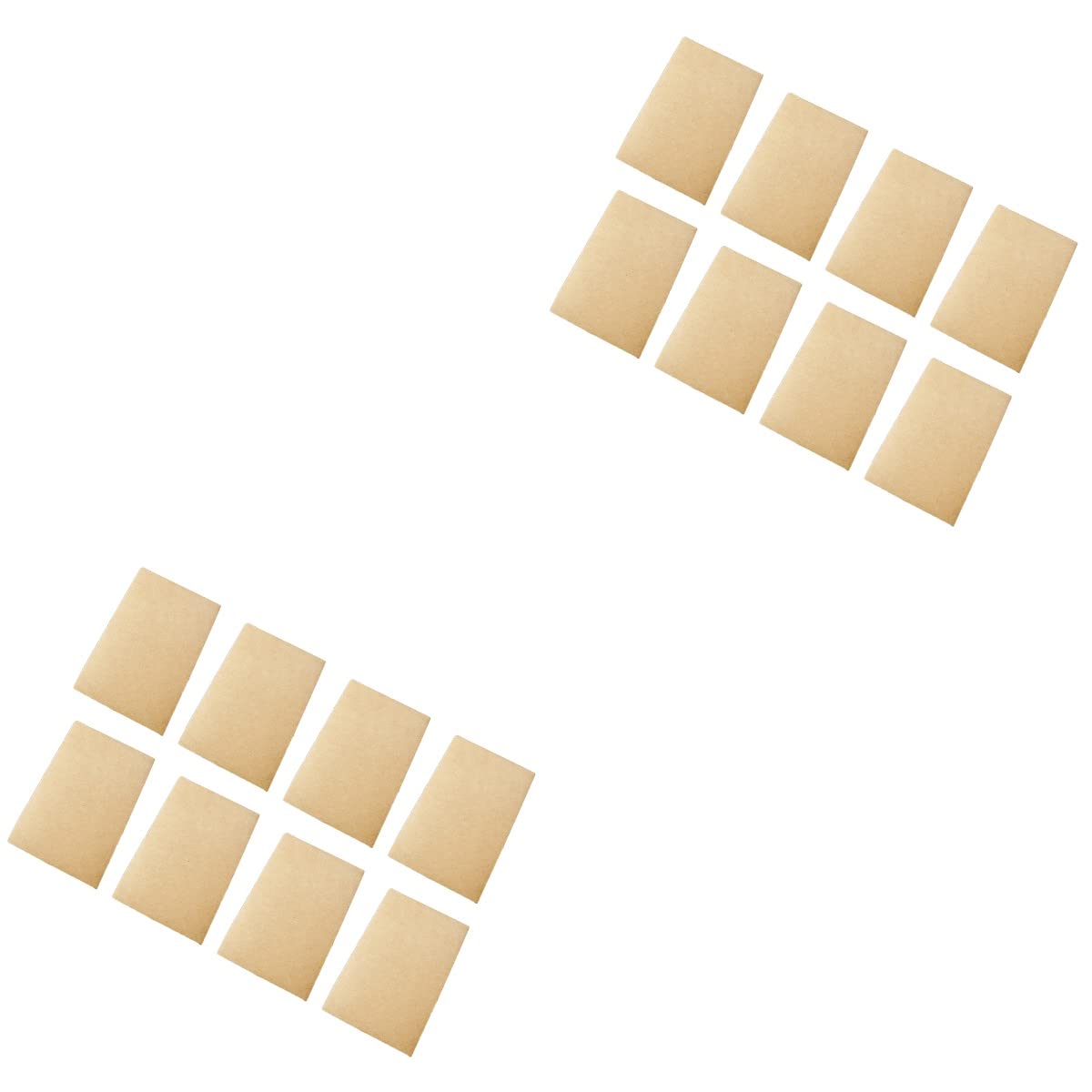 NUOBESTY 120 Pcs Kraft Paper Storage Envelopes - Retro Small Envelopes for Name Cards, Postcards & Photos - Perfect for Wedding Invitations, Business Cards & Scrapbooking