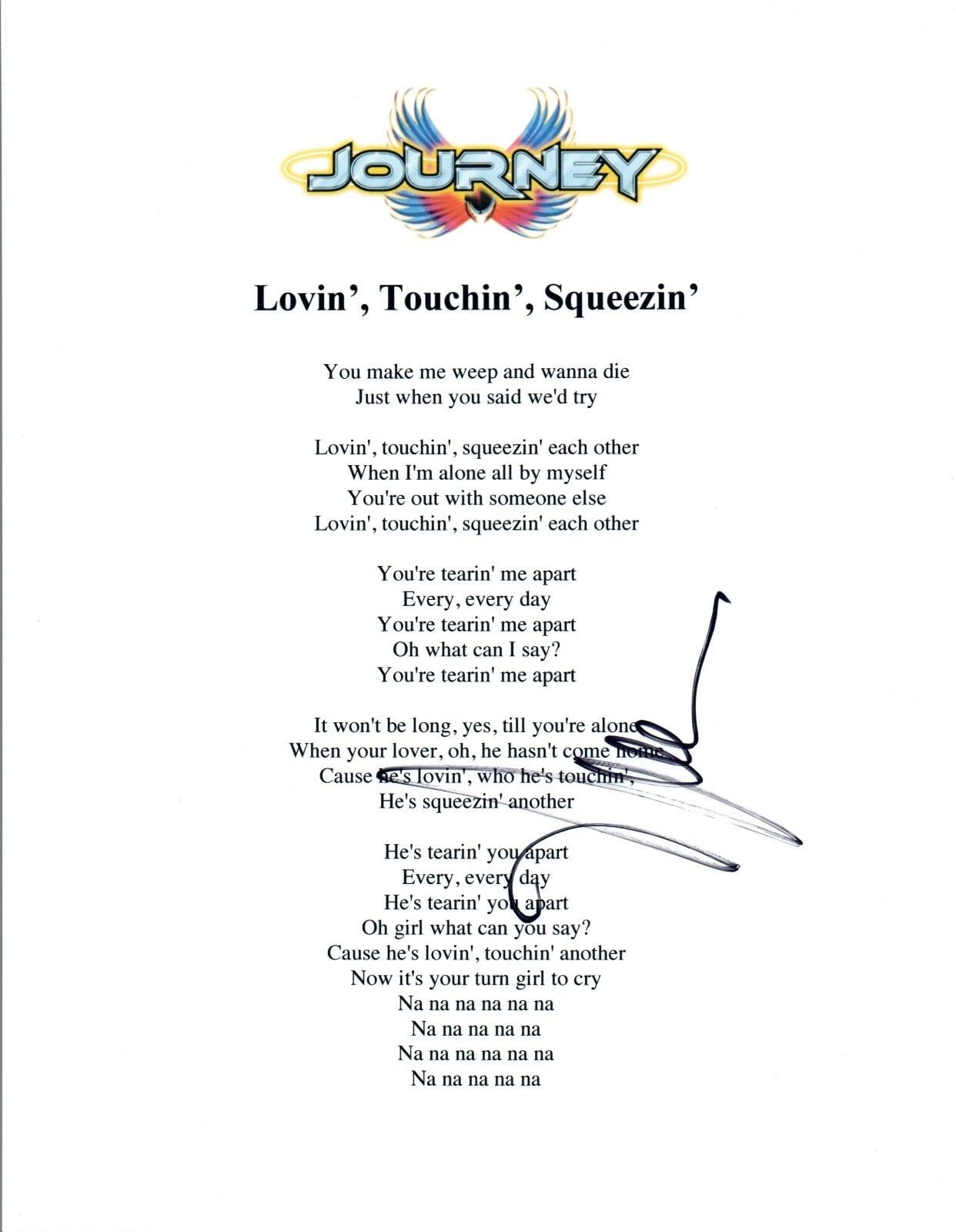 Neal Schon Autographed Journey 