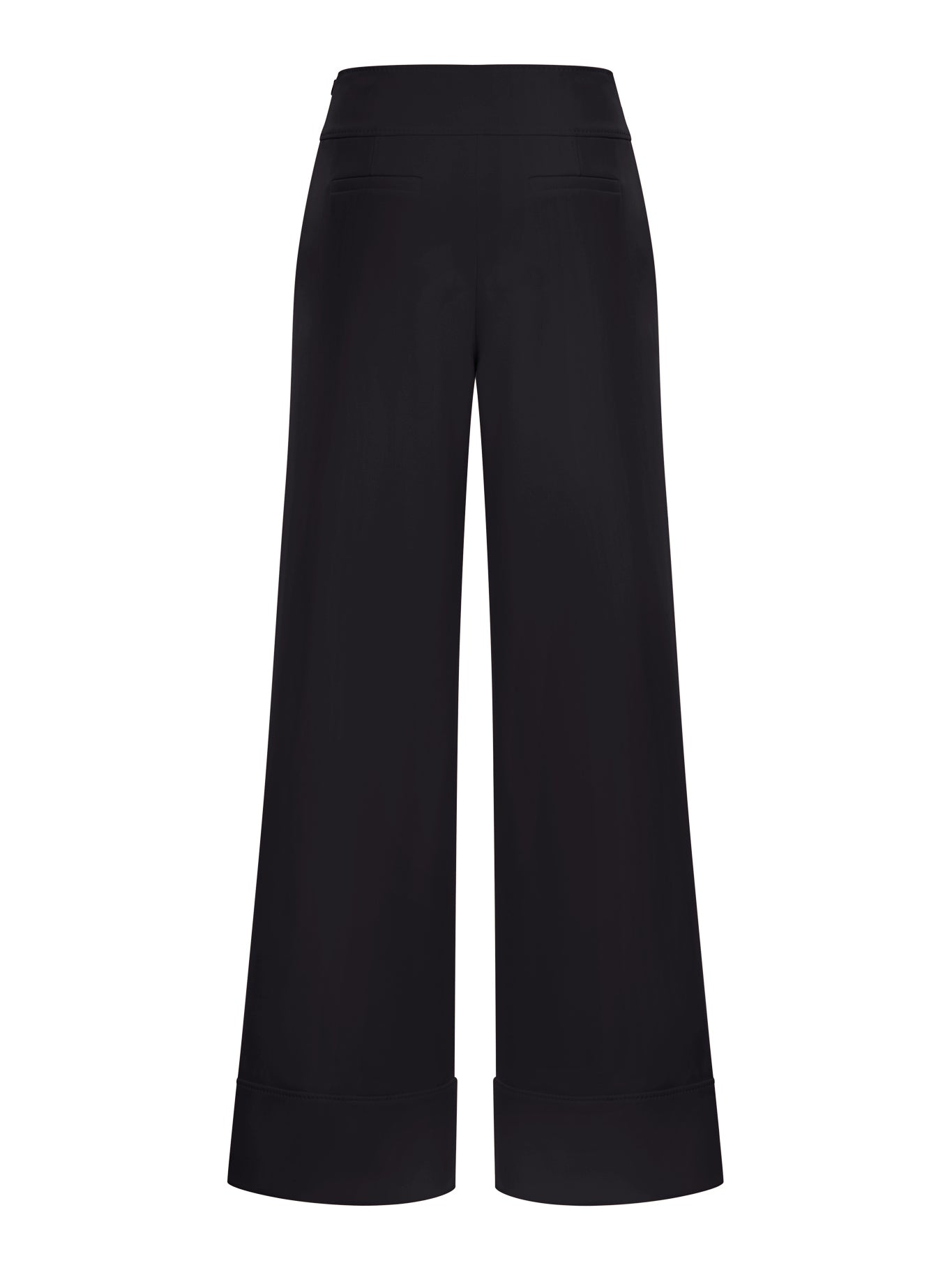 Flared Pants for Women - Stretchy Technical Jersey Fabric - Comfortable & Stylish High-Waisted Wide Leg Trousers for Work, Travel & Casual Outfits