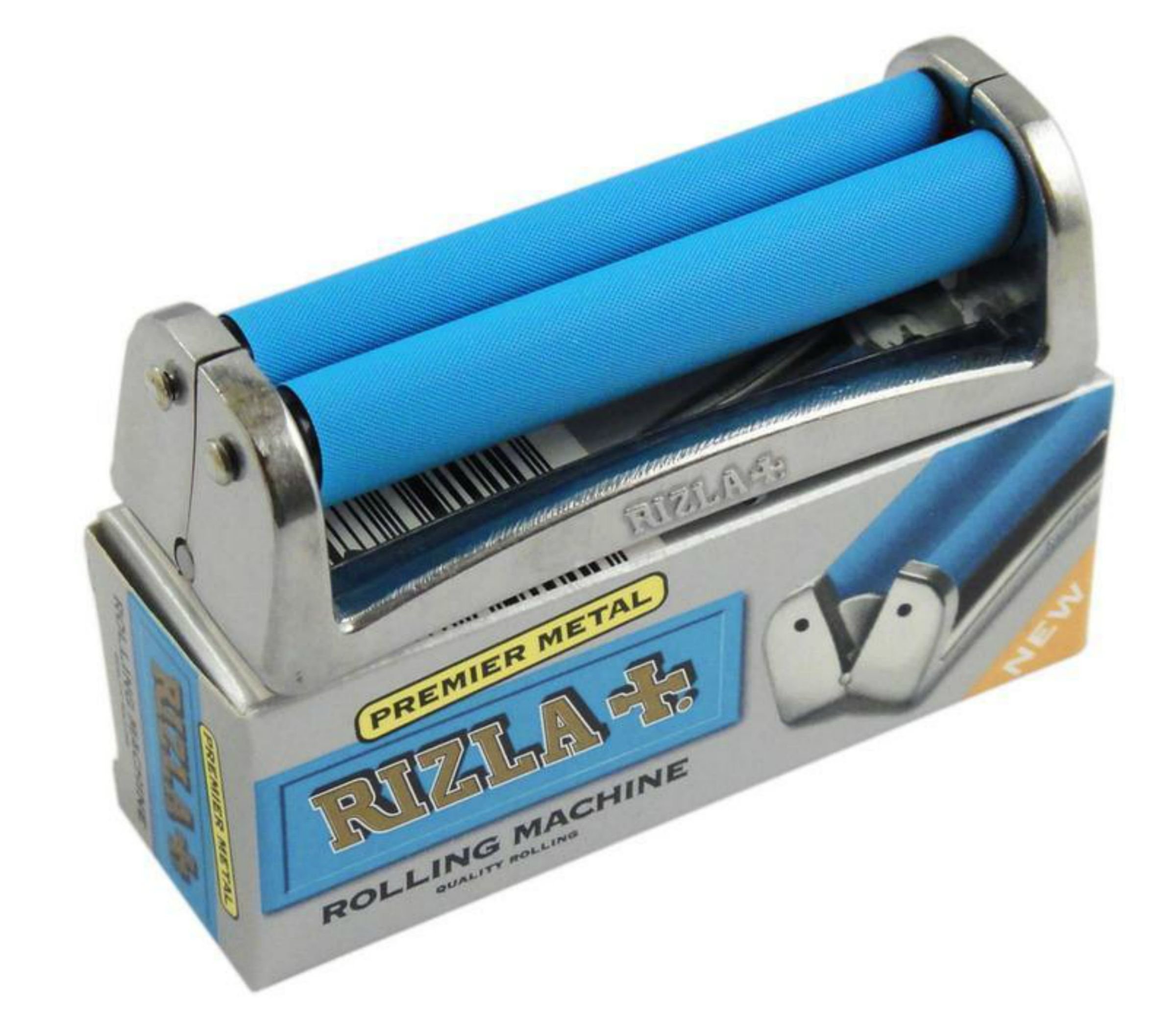 Rizla Premier Metal King Size Cigarette Rolling Machine - Premium Rolling Device for Smooth & Even Cigarettes - Perfect for Home, Travel & Outdoor Smoking