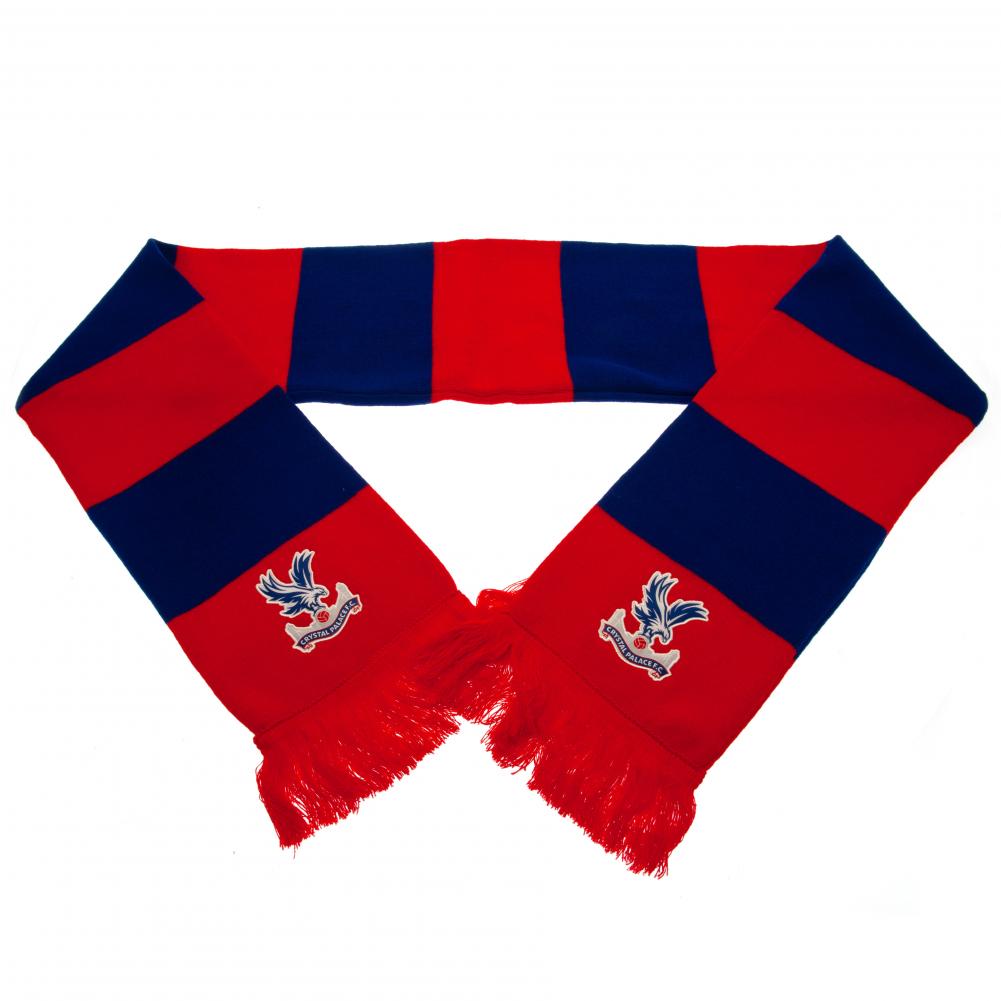 Crystal Palace FC Bar Scarf - Official Football Team Fan Scarf for Men & Women - Perfect for Match Days, Pub Gatherings & Sports Events
