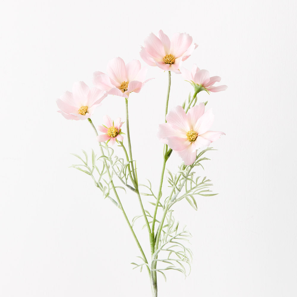 Cosmos Light Pink Artificial Flowers - Bulk Pack for Home Decor, Wedding Centerpieces, Party Arrangements, and DIY Crafts