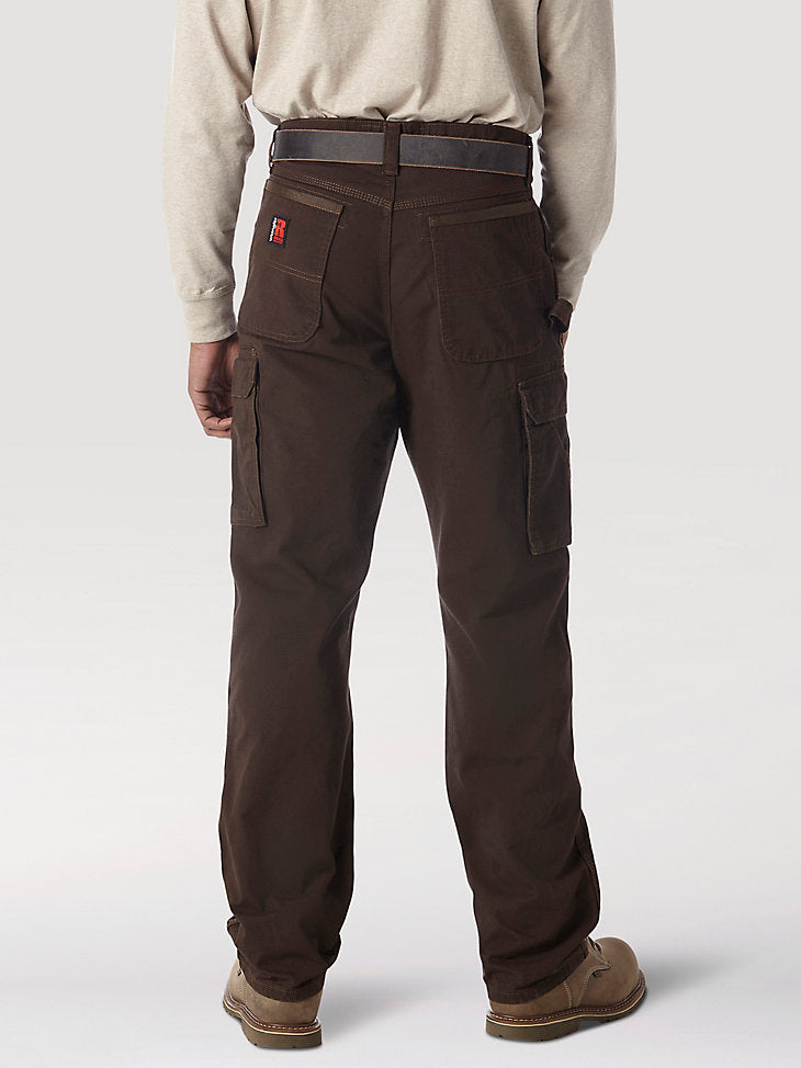 Ripstop Ranger Cargo Pants for Men - Durable Tactical Work Pants in Dark Brown | Outdoor Hiking, Camping & Workwear