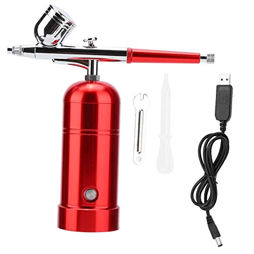 Portable USB Airbrush Gun Kit - Multi-Purpose Oxygen Injection Spray System for Moisturizing Skin Care & Makeup | Perfect for Home Beauty, Professional Salon, and DIY Cosmetic Applications