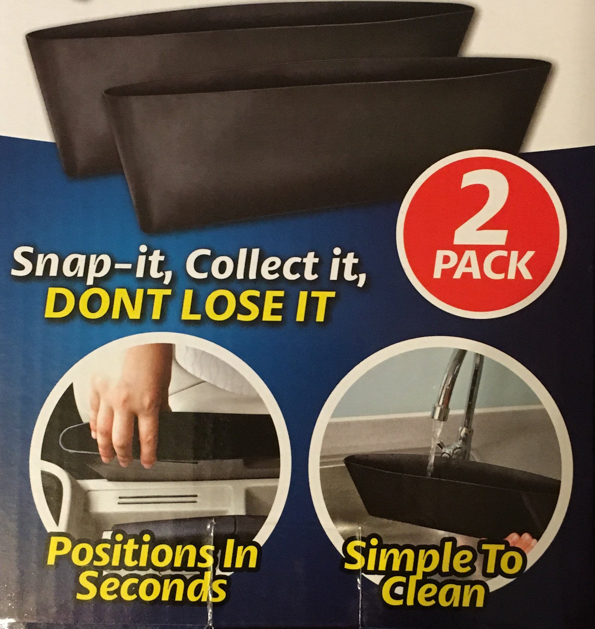 Car Genie Seat Compartment Holder Car Organizer - 2 Pack Universal Fit for Most Vehicles | Perfect for Phones, Keys, Wallets & Small Items | Ideal for Road Trips, Commuting & Daily Driving
