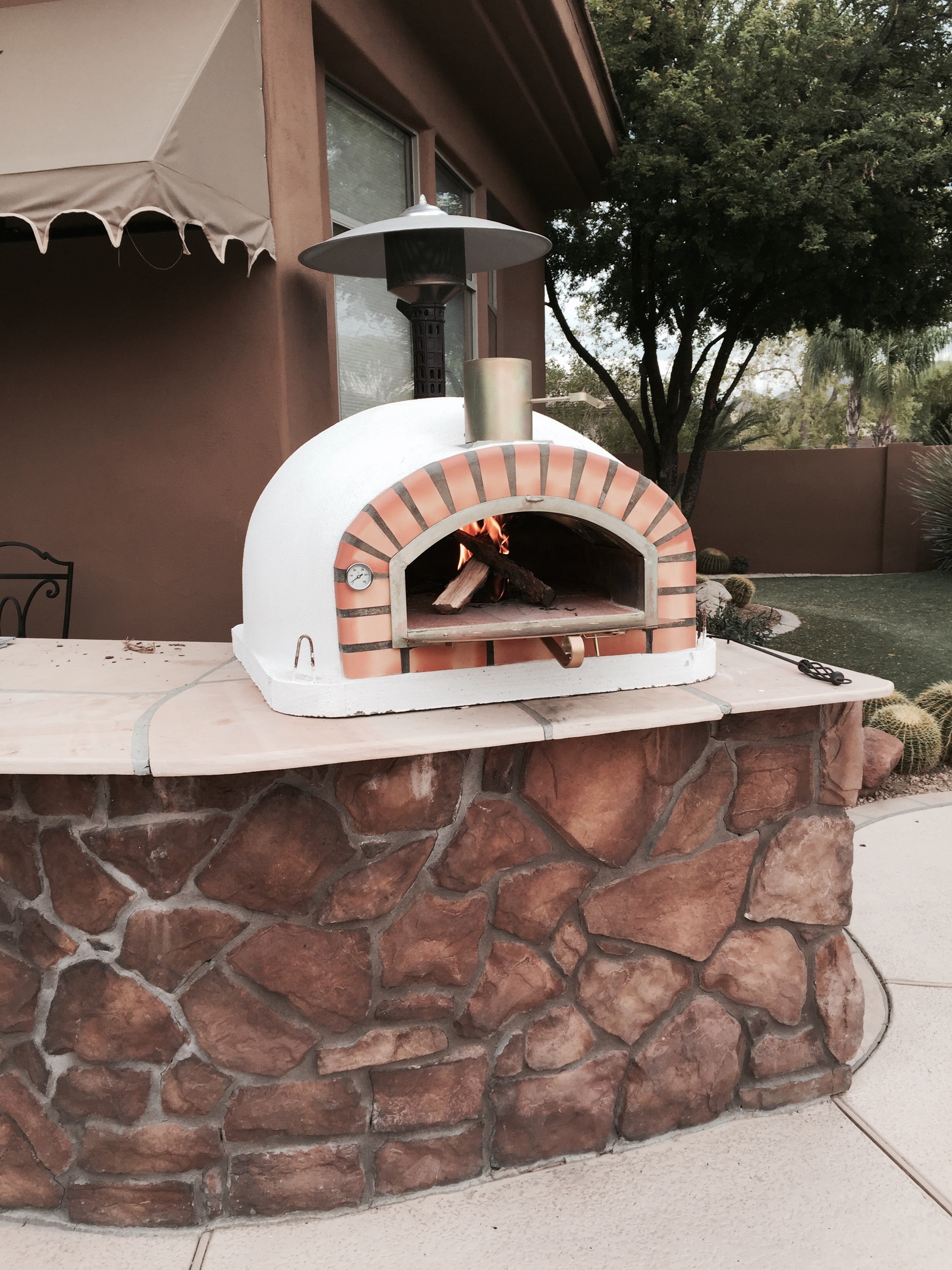 Professional PIZZAIOLI Wood Fired Pizza Oven for Outdoor Cooking - Perfect for Backyard, Patio, and Camping - Authentic Italian Pizza Maker