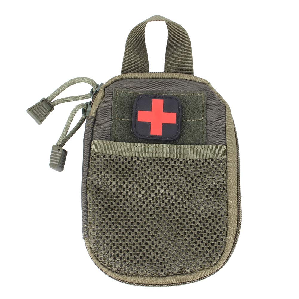 VGEBY Portable Medical Bag - Multifunctional Emergency First Aid Kit for Outdoor, Hiking, Camping & Travel - Compact Waist Pack with Essential Accessories