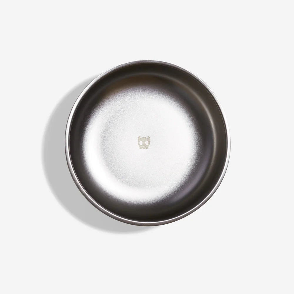 Plato Tuff Bowl 1.2L - Durable Ceramic Pet Food Dish for Dogs & Cats - Mayo Star Clay Design by Zee.Dog - Perfect for Wet/Dry Food & Water - Shatterproof & Non-Slip Base