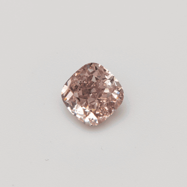 Exquisite Intense Pink Cushion Cut Diamond Ring - Elegant Jewelry for Engagement, Wedding & Anniversary Gifts