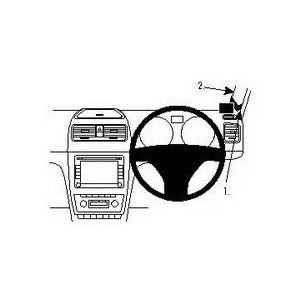 ClicOn No Holes Right Hand Dash Mount for Skoda Yeti (2010-2015) - Secure Phone Holder for Safe Driving & Navigation