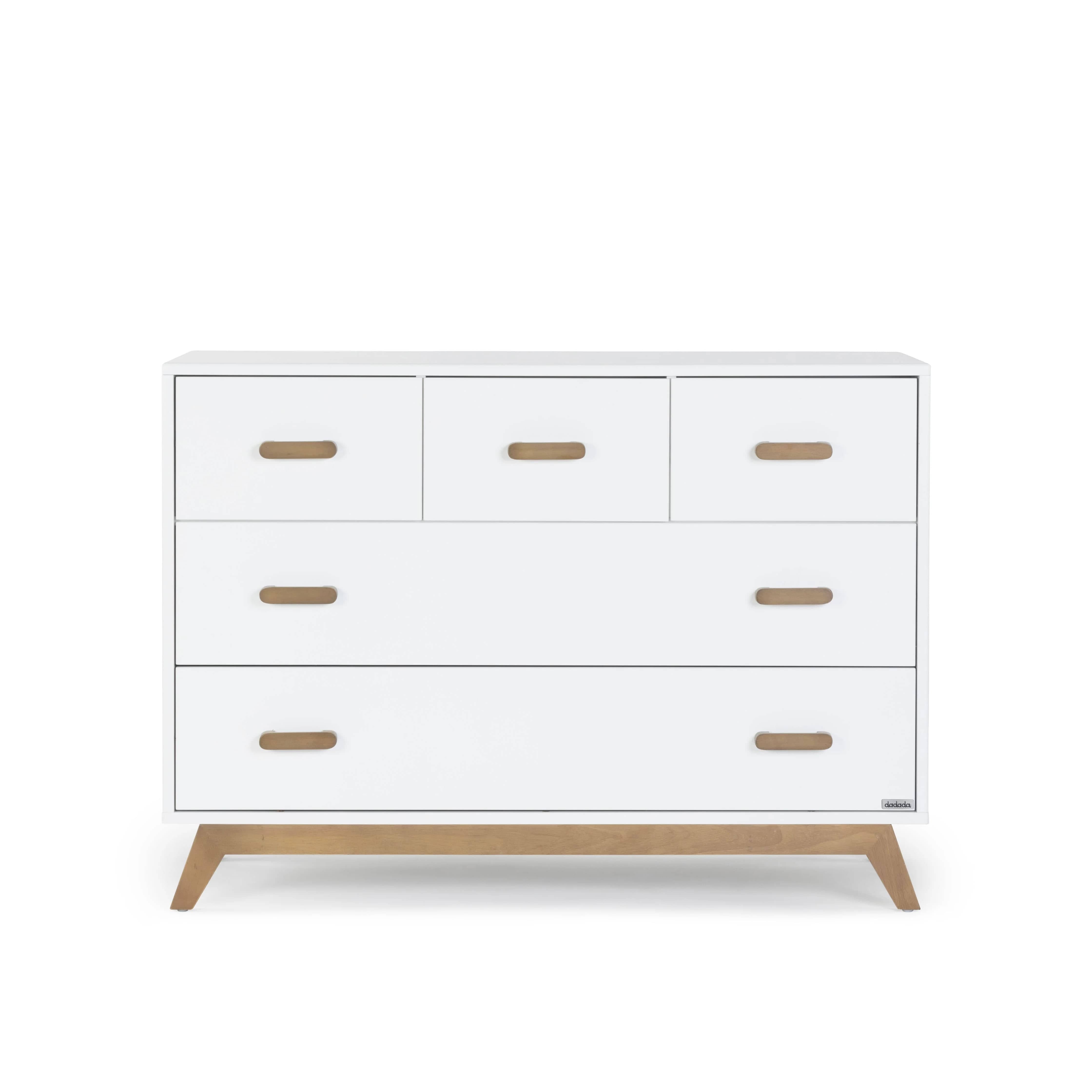 Dadada Soho 5-Drawer Dresser 2.0 - Modern Bedroom Storage Organizer for Clothes & Accessories | Perfect for Small Spaces & Apartment Living