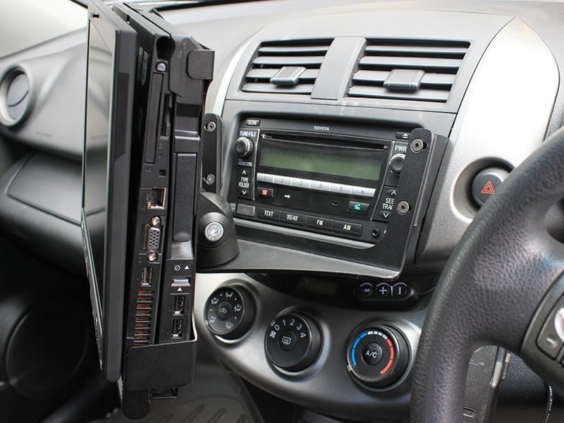 Industrial Evolution InDash Mount for Toyota RAV4 (2006-2012) - Secure Car Phone Holder for GPS Navigation & Hands-Free Driving
