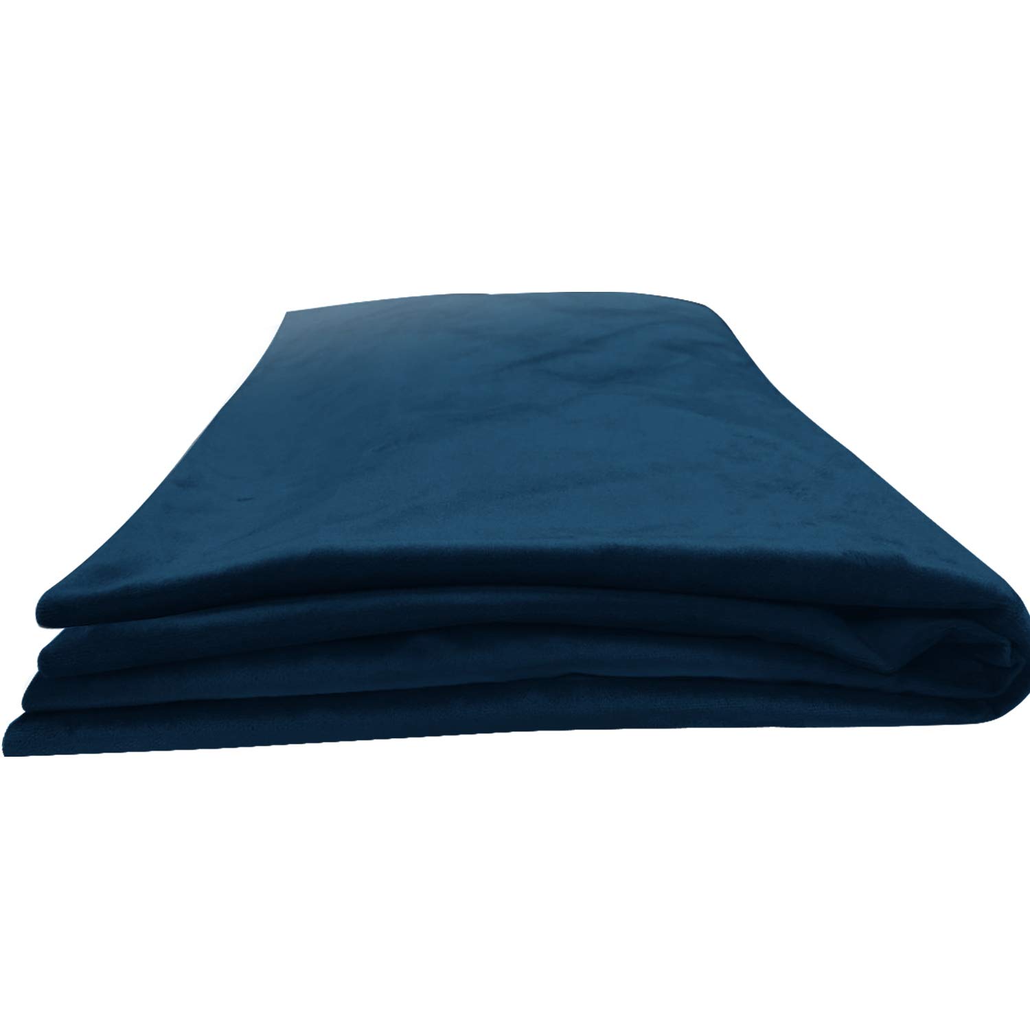 Large Reading Pillow Case - Soft Back Support Headboard Throw Wedge Pillow Cover (Cover Only) - Deep Blue Full Size - Perfect for Reading, Watching TV, and Relaxing in Bed or on the Couch