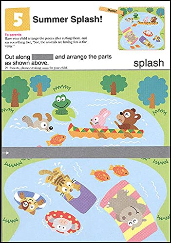 Kumon First Steps Workbooks - Let's Cut Paper! Scissor Skills Activity Book for Toddlers & Preschoolers | Early Learning, Fine Motor Development | Classroom & Homeschool Use
