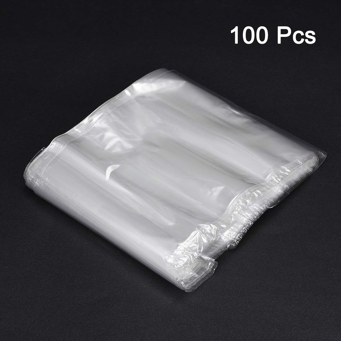 uxcell 6.5x4 inch 100pcs Clear Shrink Wrap Bags for Industrial Packaging - Heat Shrinkable Wrapping Bags for Crafts, Electronics & Small Product Protection